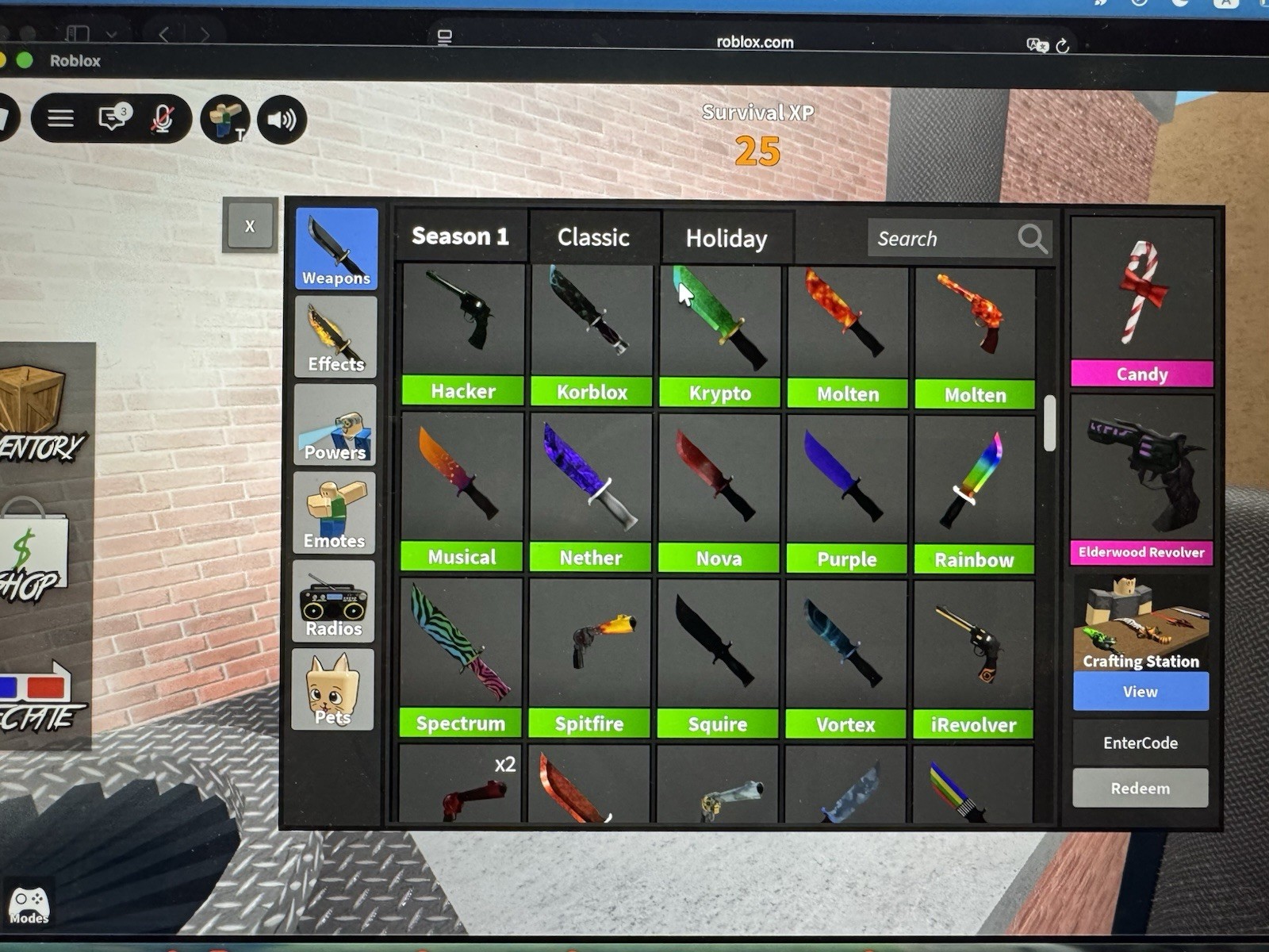 Roblox MM2 Murder Mystery 2 Items, COLLECTIBLES and GODLIES
