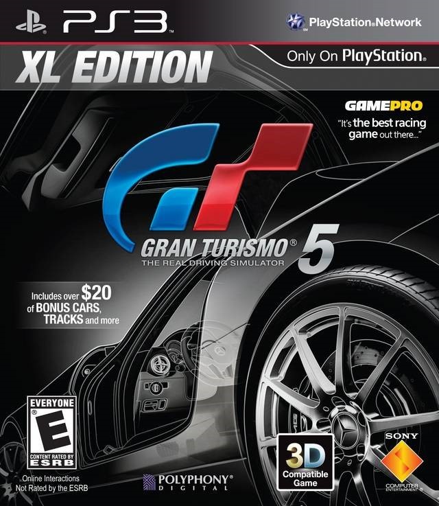 Gran Turismo 5 – XL Edition – Playstation 3 Game Only