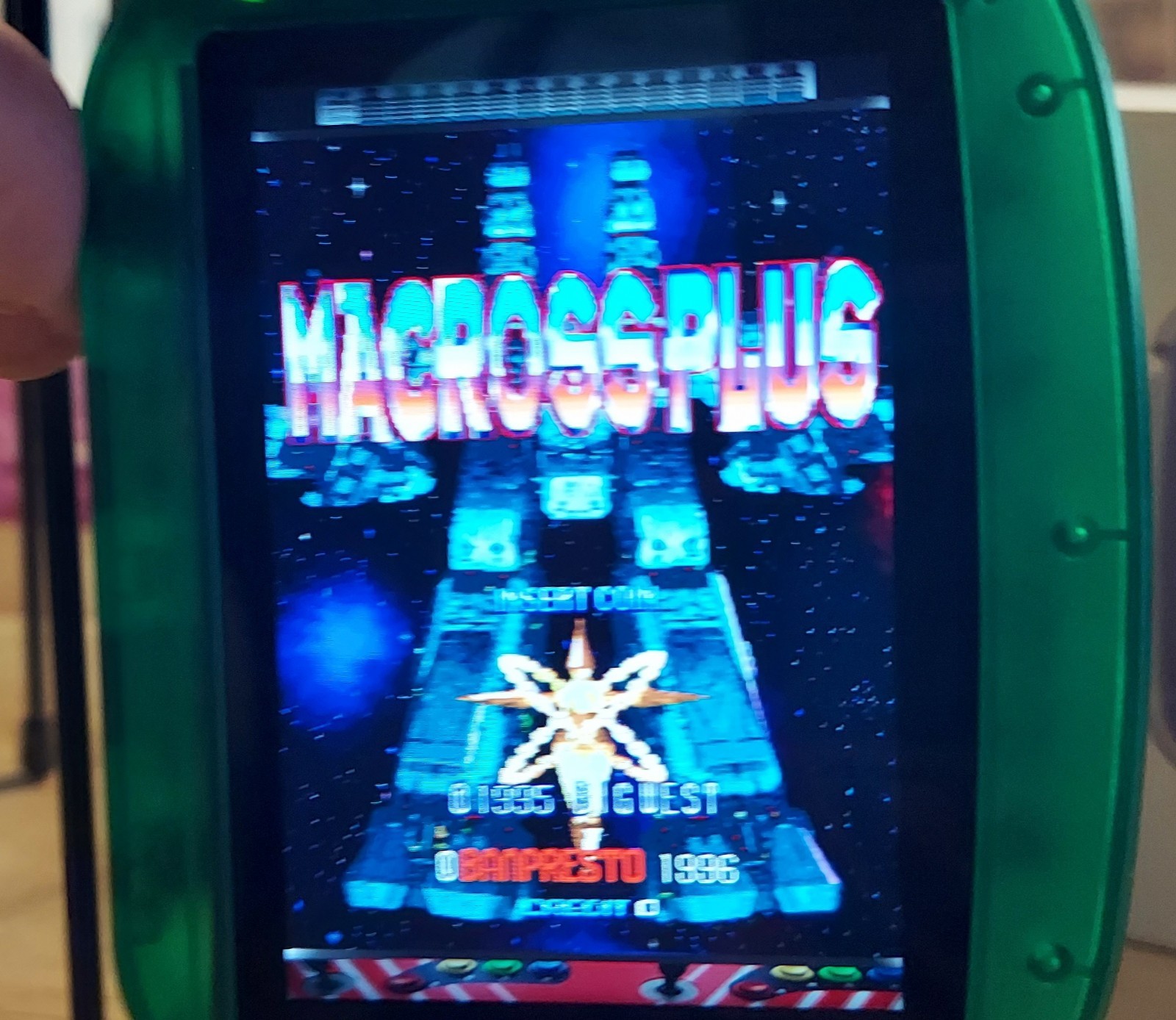Anbernic RG 34XXSP Handheld Game System. TONS of preloaded Games!
