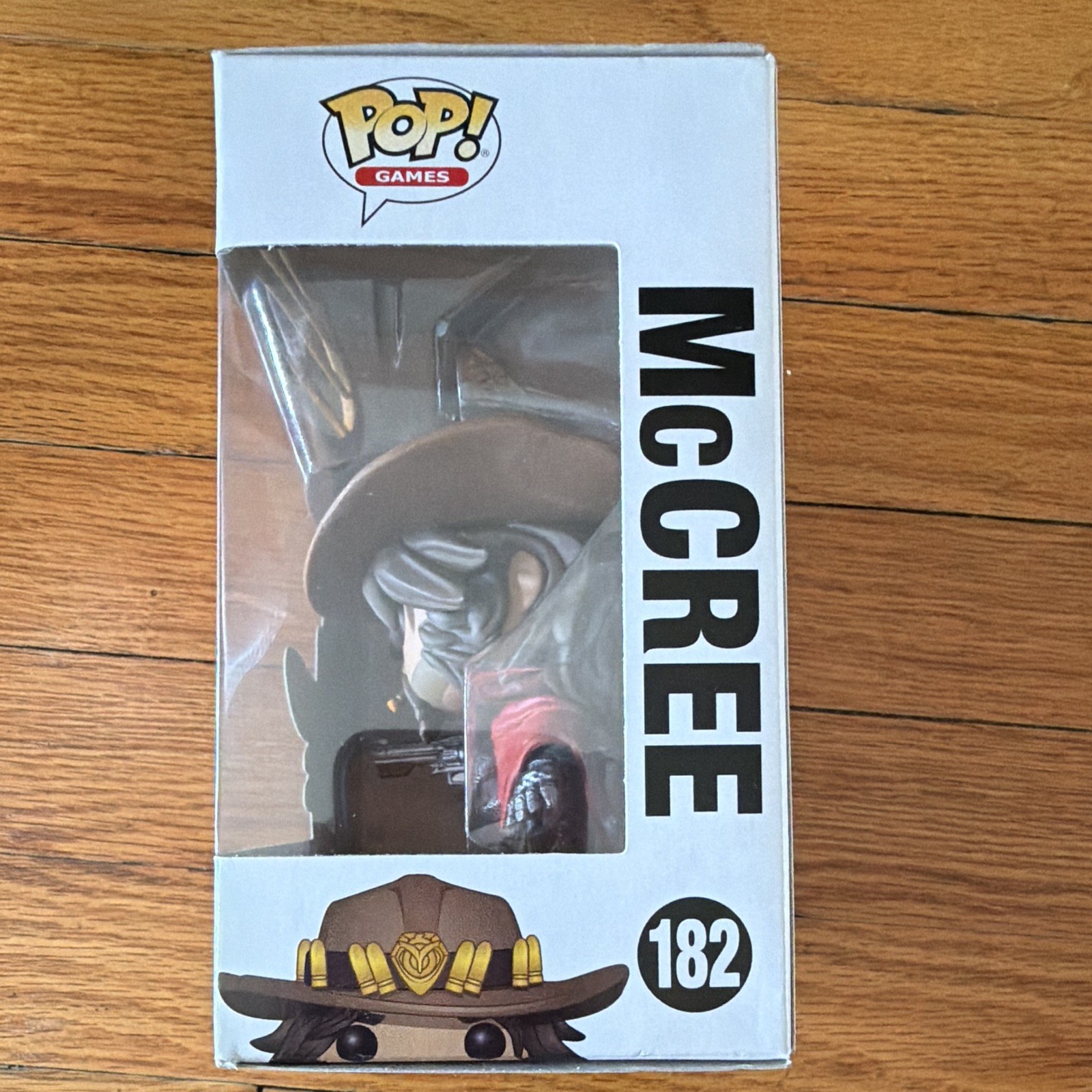 Funko Pop! Games Overwatch McCree Vinyl Figure #182 2017 MPN DRM170309