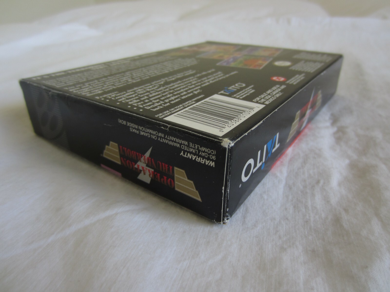 Operation Thunderbolt (SNES) Super Nintendo CIB Complete Box 1994 Taito RARE