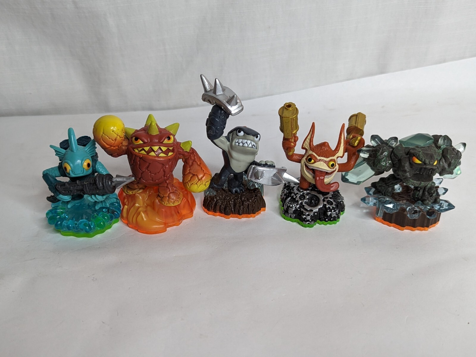 5 Skylanders: Prism Break, Spyro’s Terrrafin, Trigger Happy, Eruptor, Gill Grunt