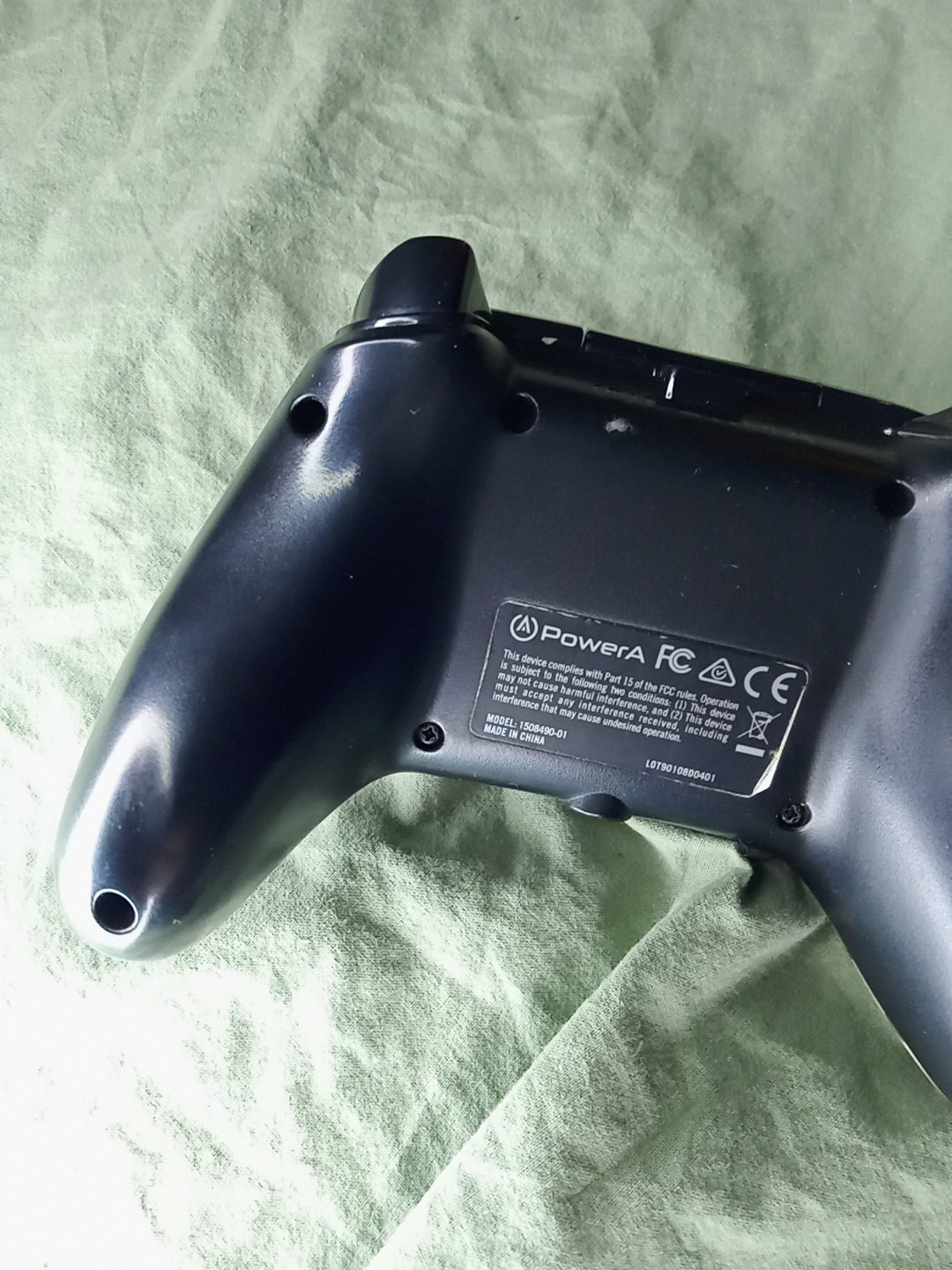 Xbox Power A Black And Gray Camo Model 1508490-01