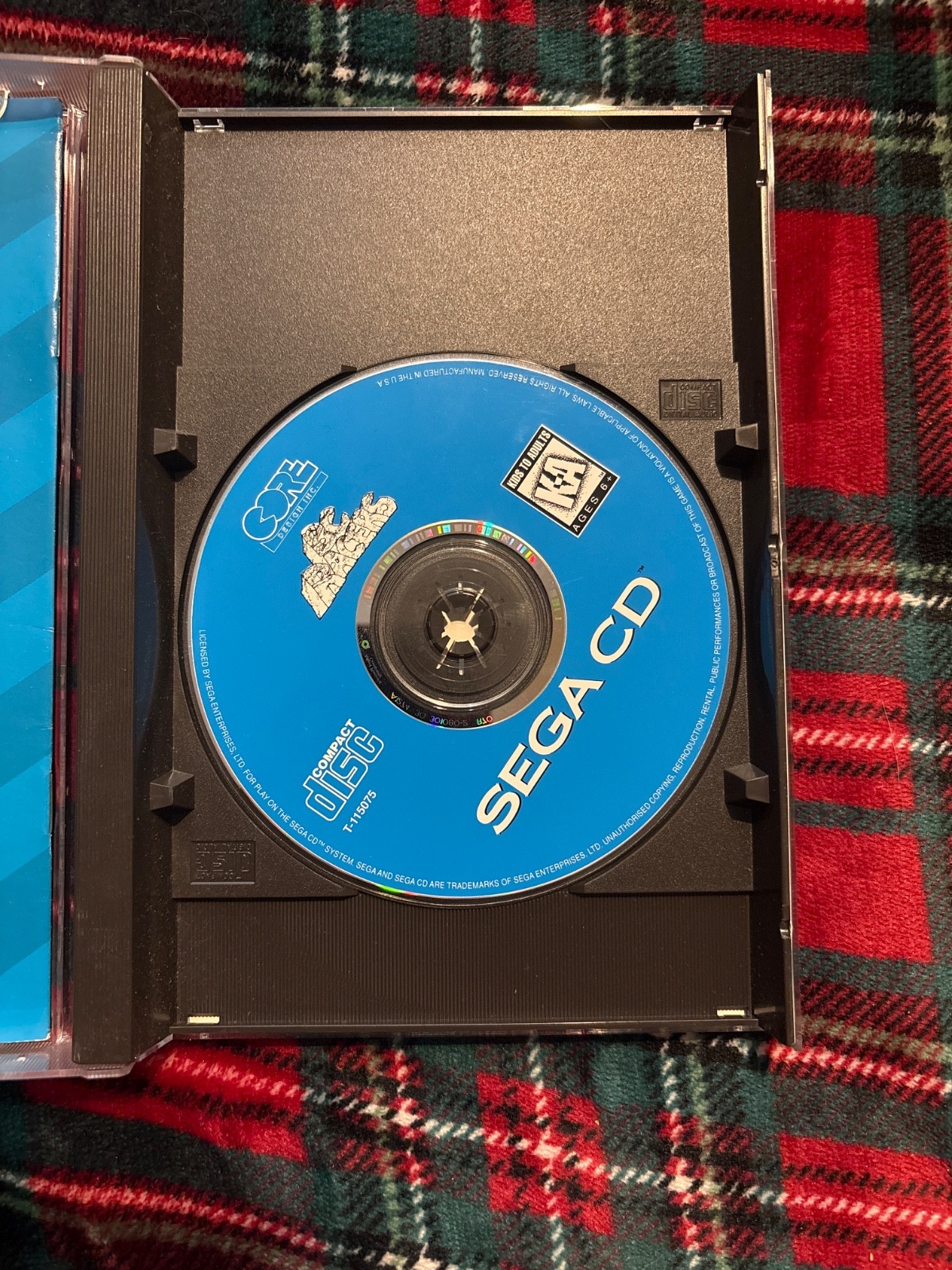 bc racers sega cd with case and manual