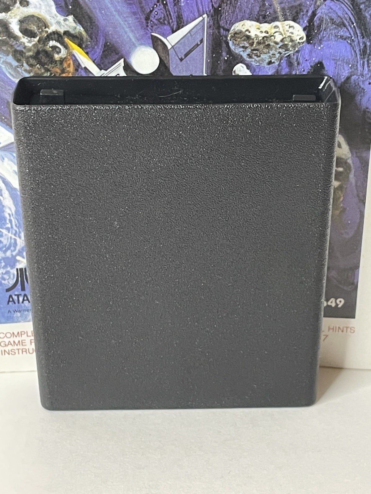 Asteroids (Atari 2600, 1981) Authentic Cartridge & Manual Cleaned Tested