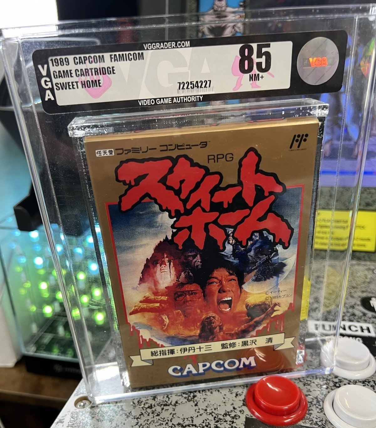 1989 Nintendo Famicom Sweet Home VGA 85 NM+ Factory Sealed Pre-Resident Evil