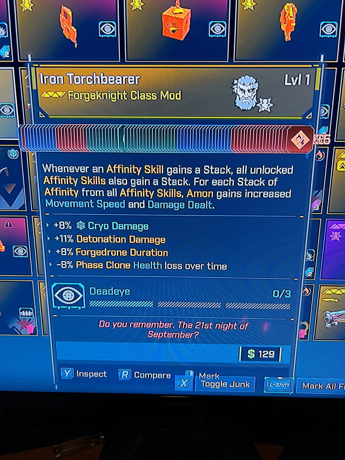 Borderlands 4✨ MODDED LEVEL 1 ONE GOLDEN SKILLS AMON CLASS MOD BL4 ✅PC-PS-XBOX✨