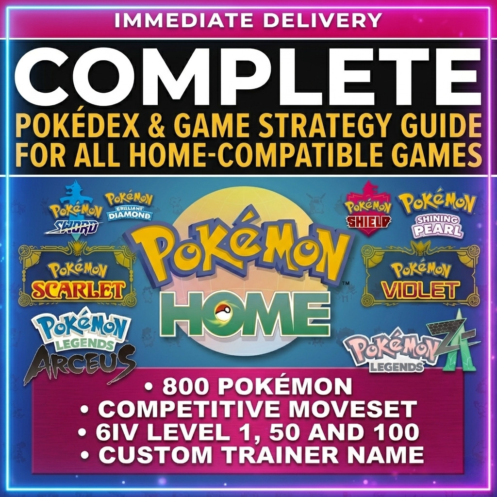 Legends pokemon Z-A Complete Shiny Living Dex & Strategy Guide Pokemon Champions