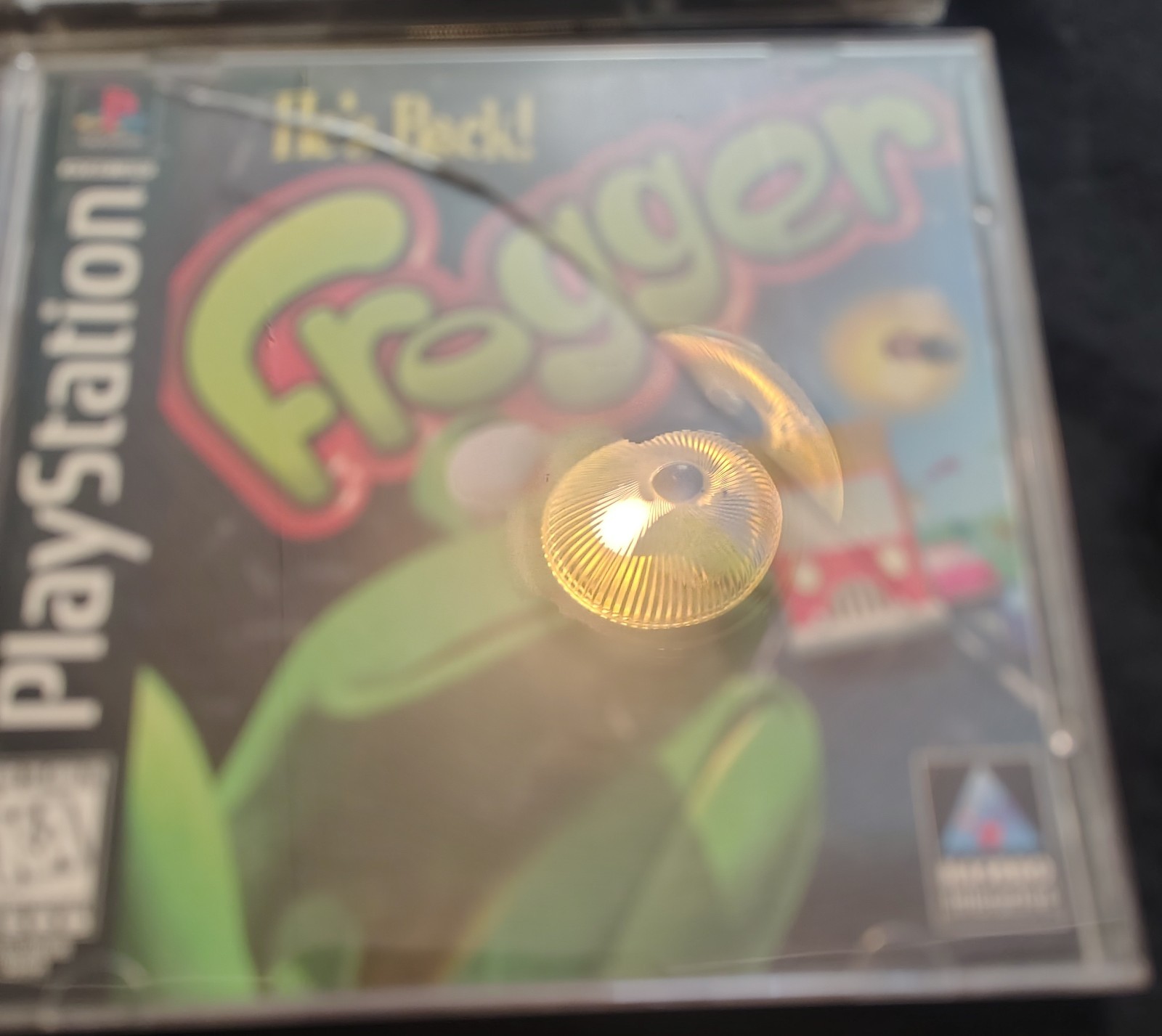 Lot of 4 Namco Museum Vol 3 PlayStation Frogger Caesars Palace Tetris Plus