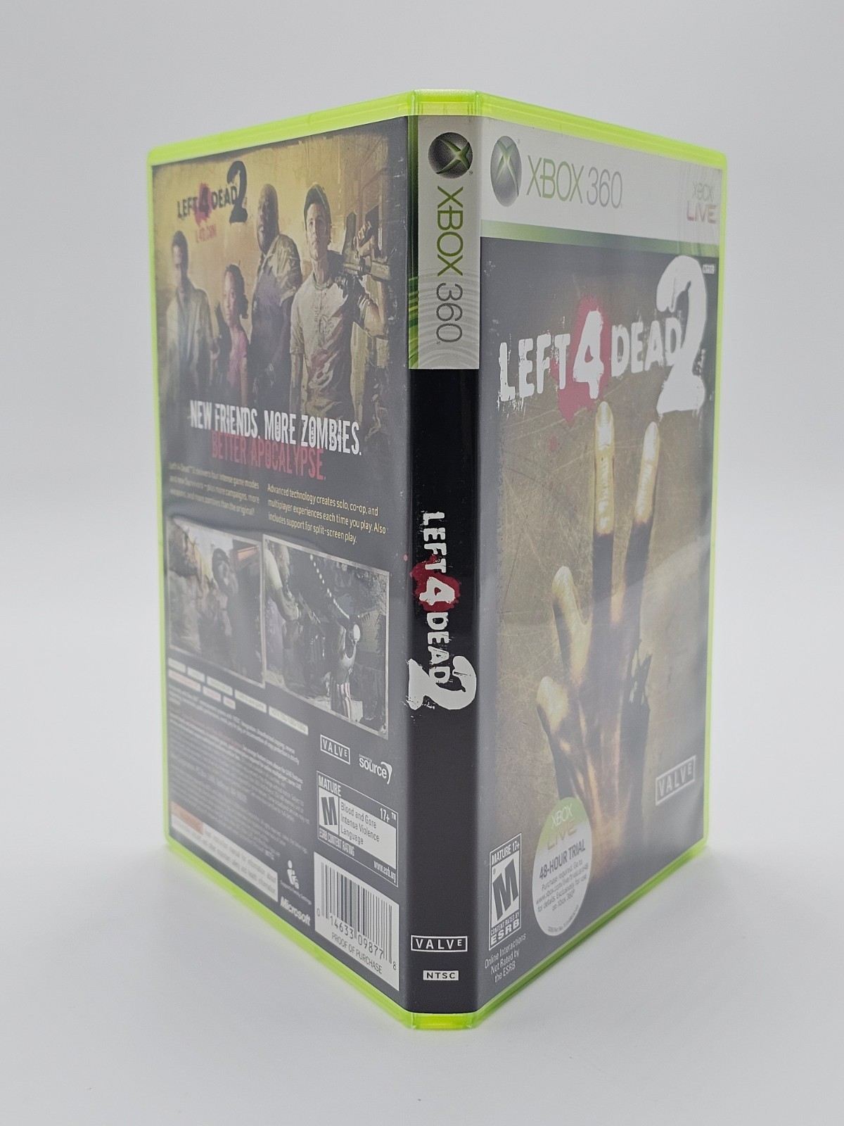 Microsoft Xbox 360 Left 4 Dead 2 CIB Cleaned & Tested