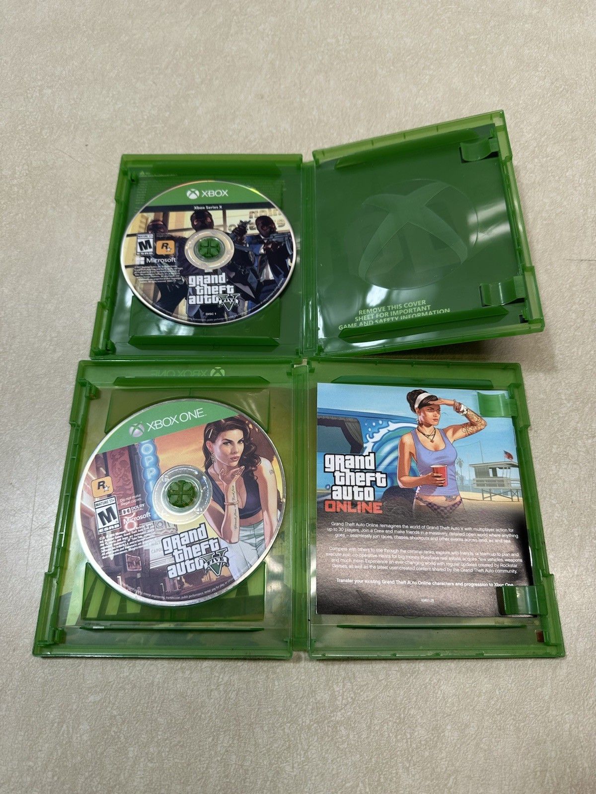 Grand Theft Auto V GTA 5 Xbox One Series S/X Disc 2 DISC ONLY ****