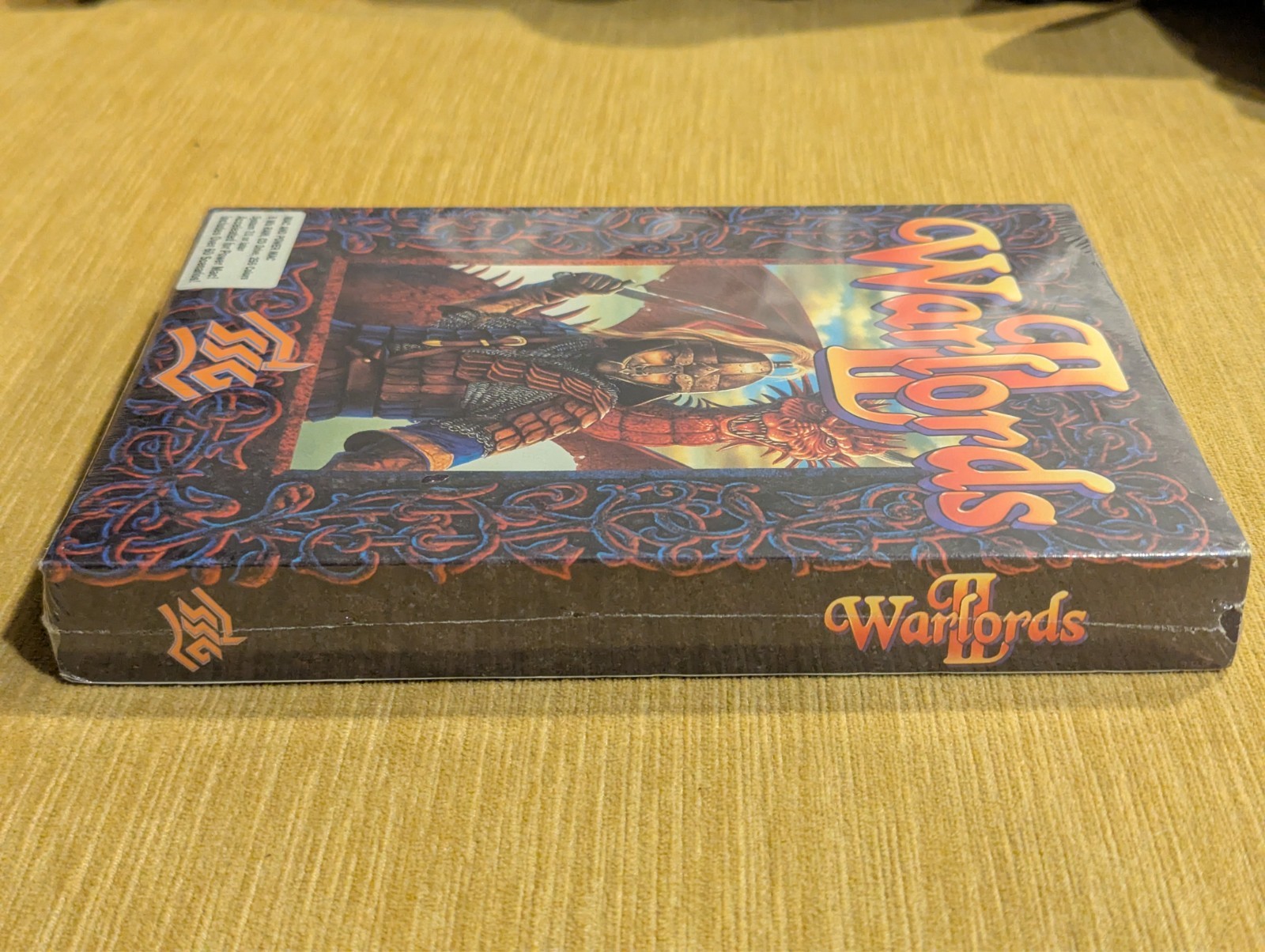 WARLORDS II : Mac / Power Mac 3.5″ Floppy Vintage Big Box SSG 1993 – NEW SEALED!