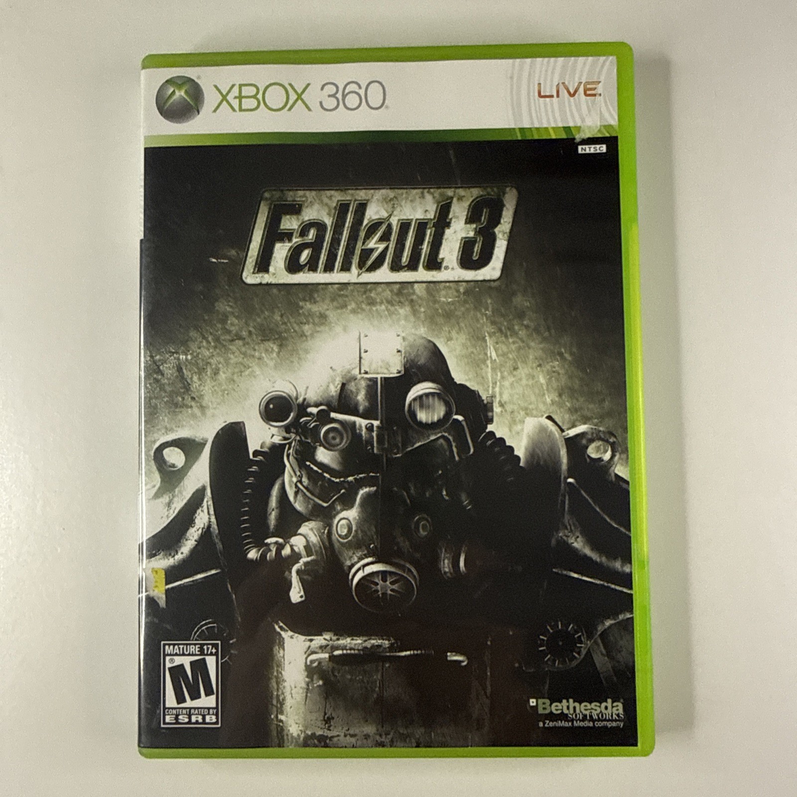 Fallout 3 – Microsoft Xbox 360 2008 Complete Video Game Tested Bethesda
