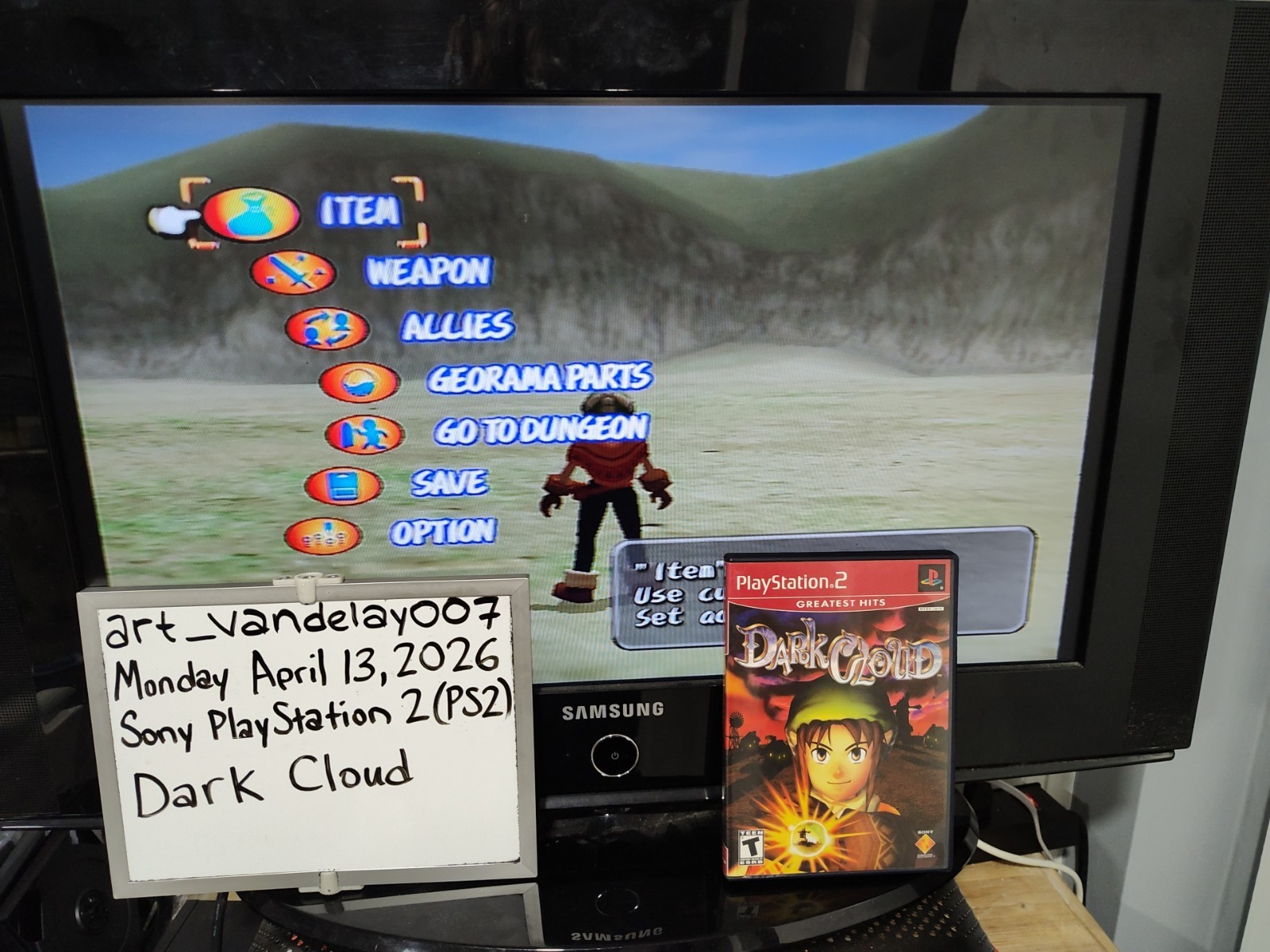 Dark Cloud (PlayStation 2 PS2, 2001) *CIB w/ Reg Card* Great Condition* Tested!