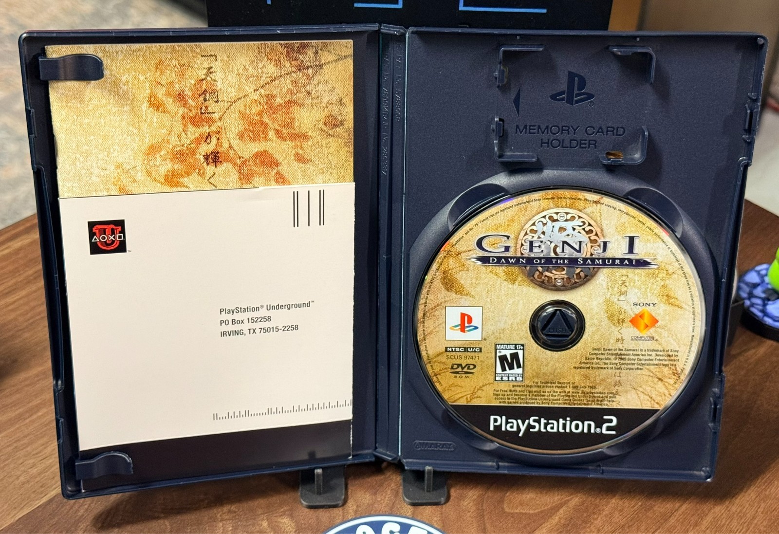 Genji: Dawn of the Samurai – Sony Playstation 2 – FULL CIB – Cleaned & Tested