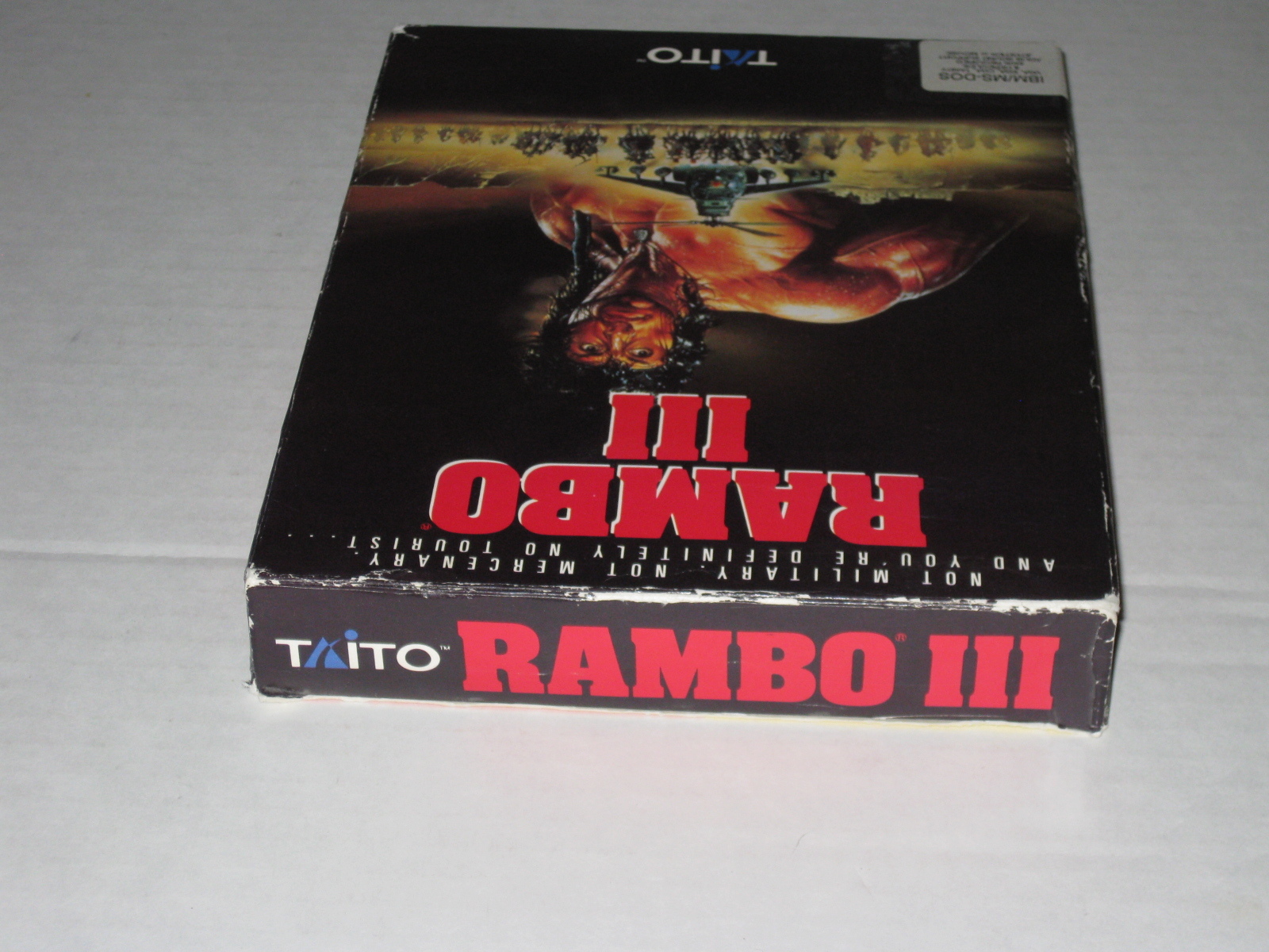 Rambo III (PC, IBM, DOS,1989) Rare Game