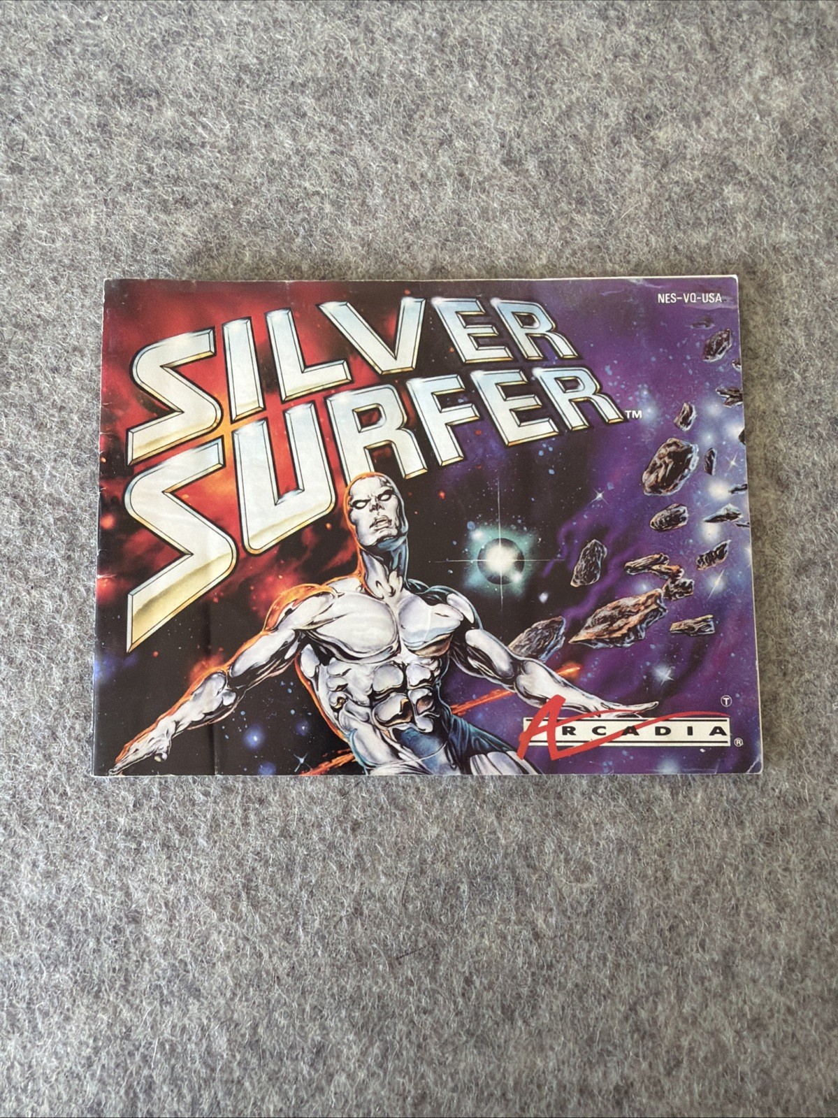 Silver Surfer (NES, 1990) – Instruction Manual / Booklet Only