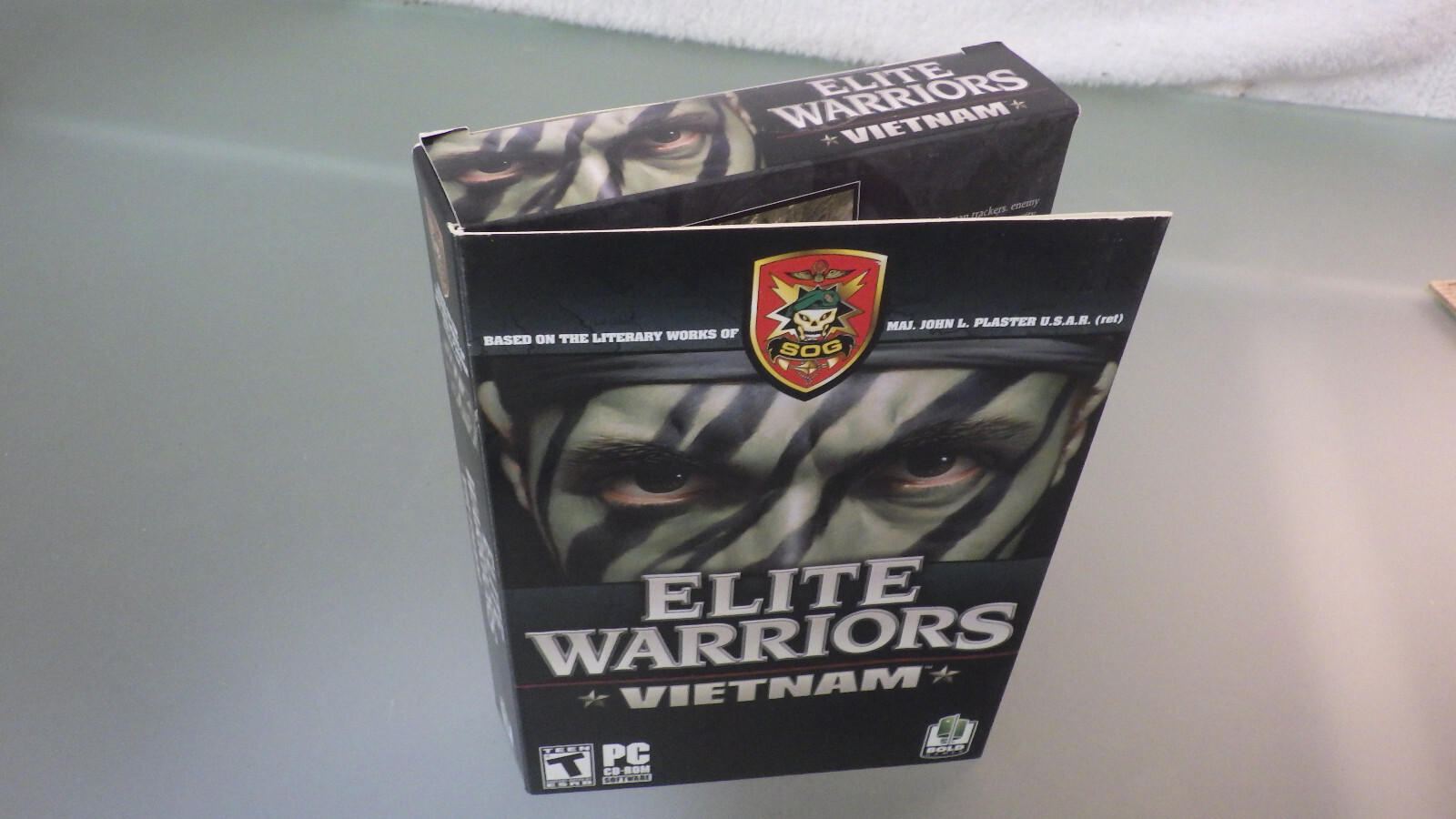 Vtg 2005 Video PC Game SOG John Plaster ELITE WARRIORS VIETNAM Big Box *Complete