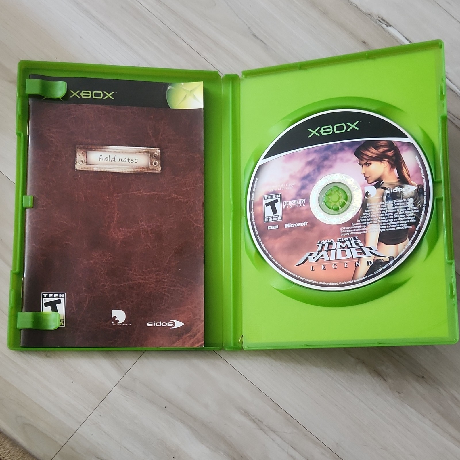 Eidos Tomb Raider: Legend (Xbox) Manual Included T-Teen NTSC-U/C