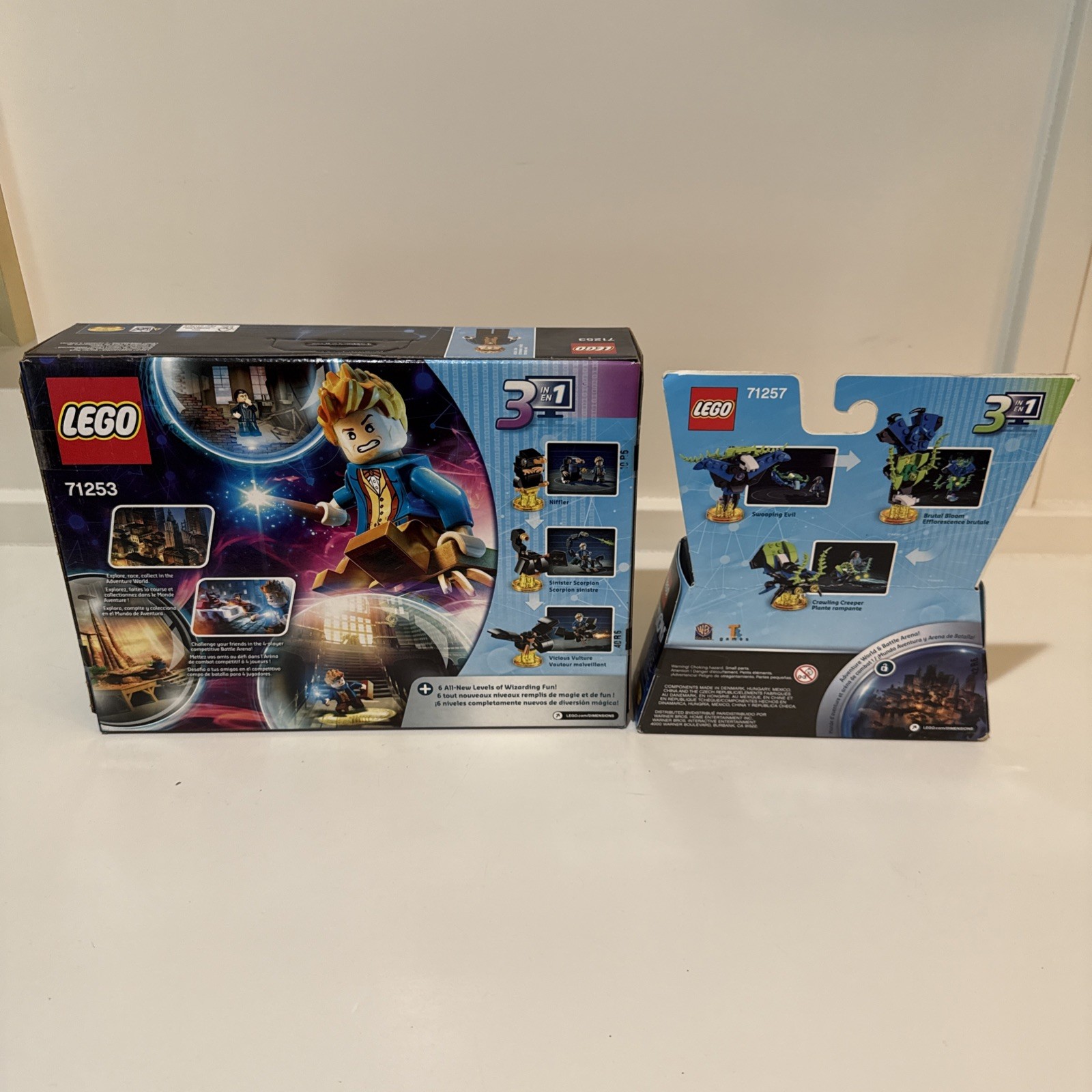 Lego Dimensions Fantastic Beasts Story Pack 71253 W/ Fun Pack 71257 Tina New