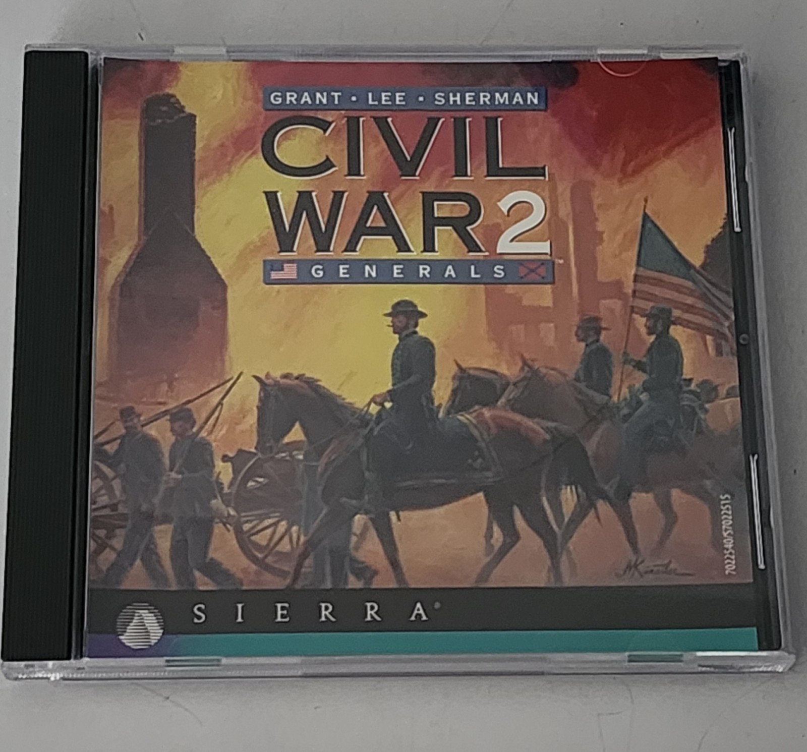 Civil War Generals 2: PC Game Windows CD-ROM Generals Grant Lee Sherman