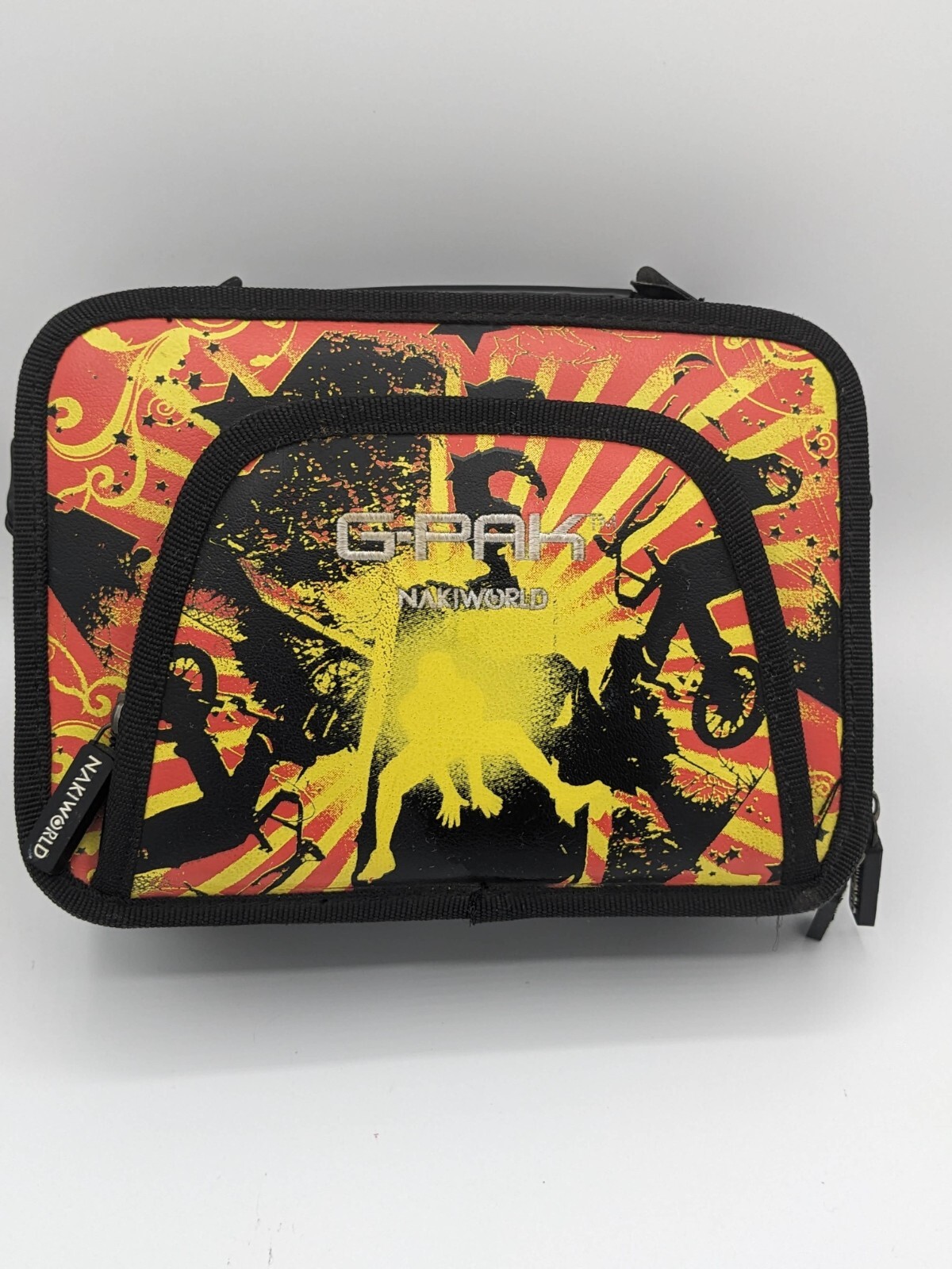 Nintendo Nakiworld G-Pak DSi Carrying Case Red Yellow Black – Used & Cleaned