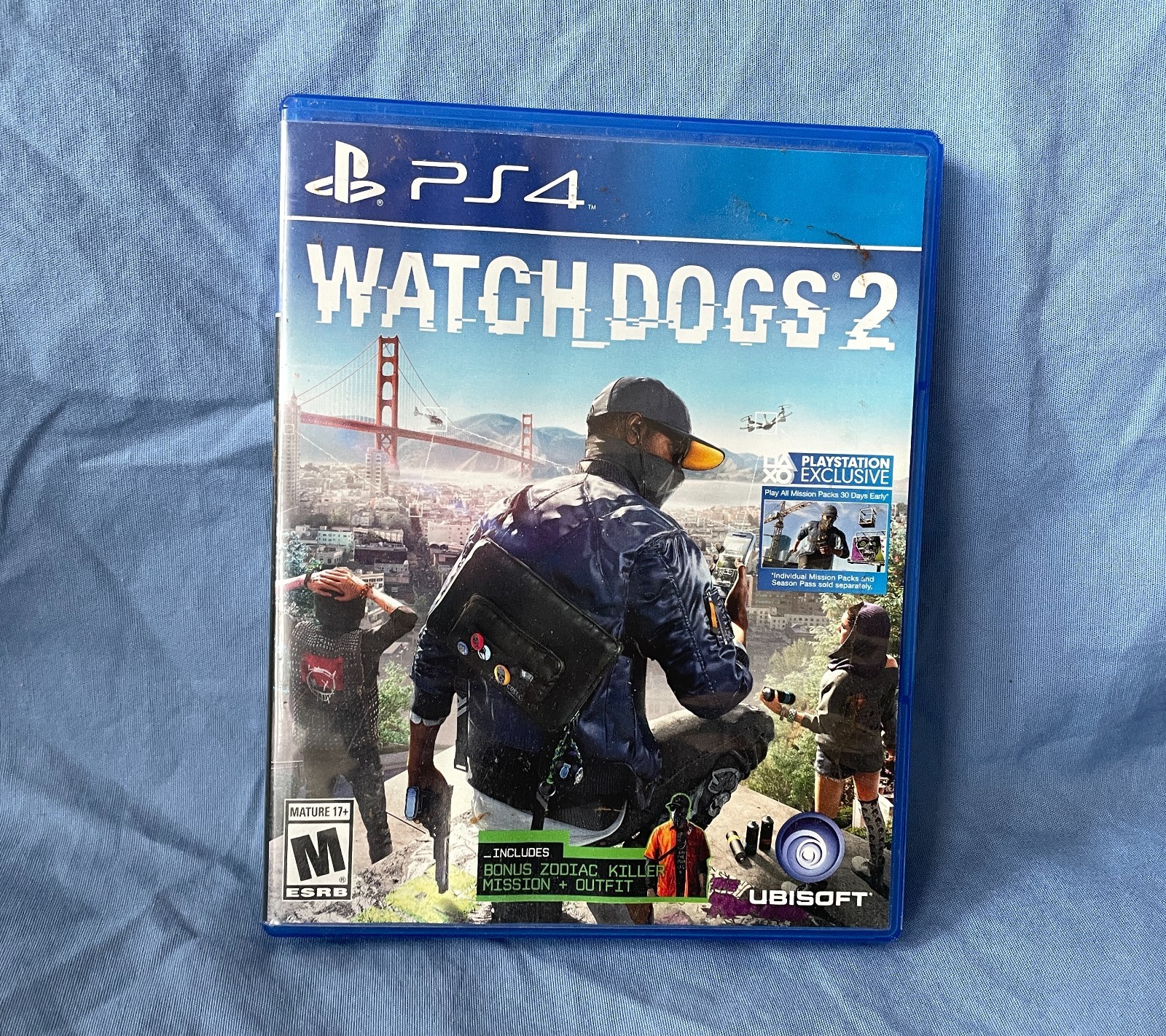 Watch Dogs 2 (PlayStation 4, 2016) In box with inserts