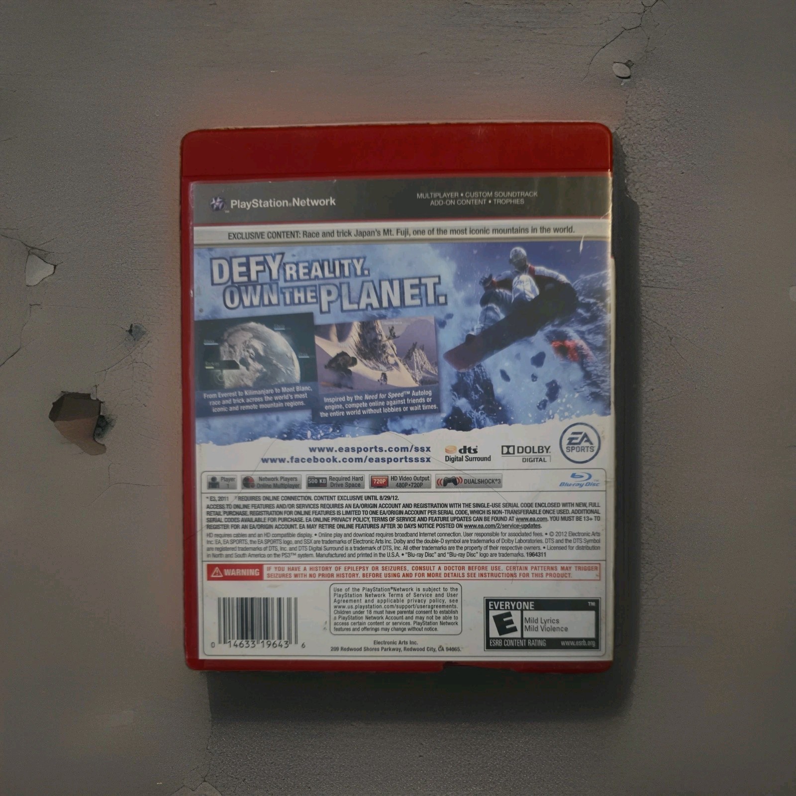 SSX (Sony PlayStation 3, 2012)