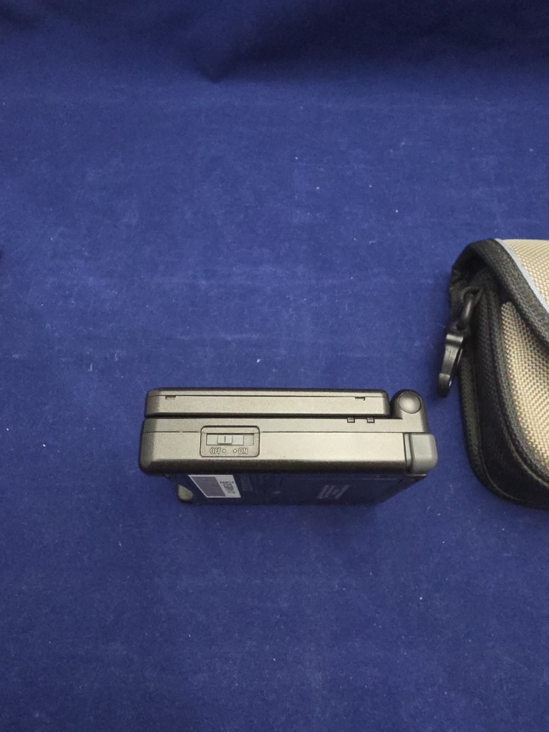 Nintendo Game Boy Advance SP Onyx Black Generic Charger Carry Case