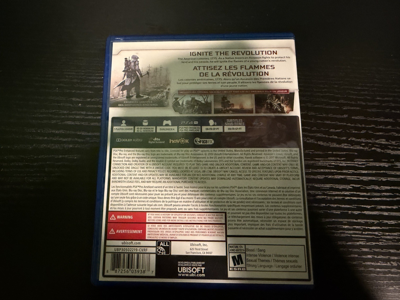 Assassin’s Creed III Remastered (PS4)