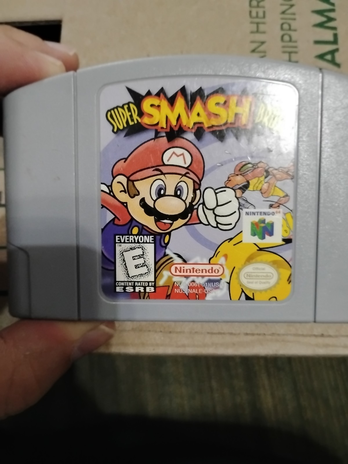 N64 Game- Super Smash Bros. Authentic