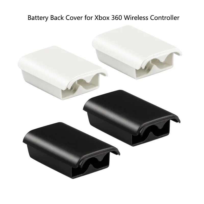 AA Battery Back Cover Case Shell Pack For Xbox 360 Wireless Controller Black Lot