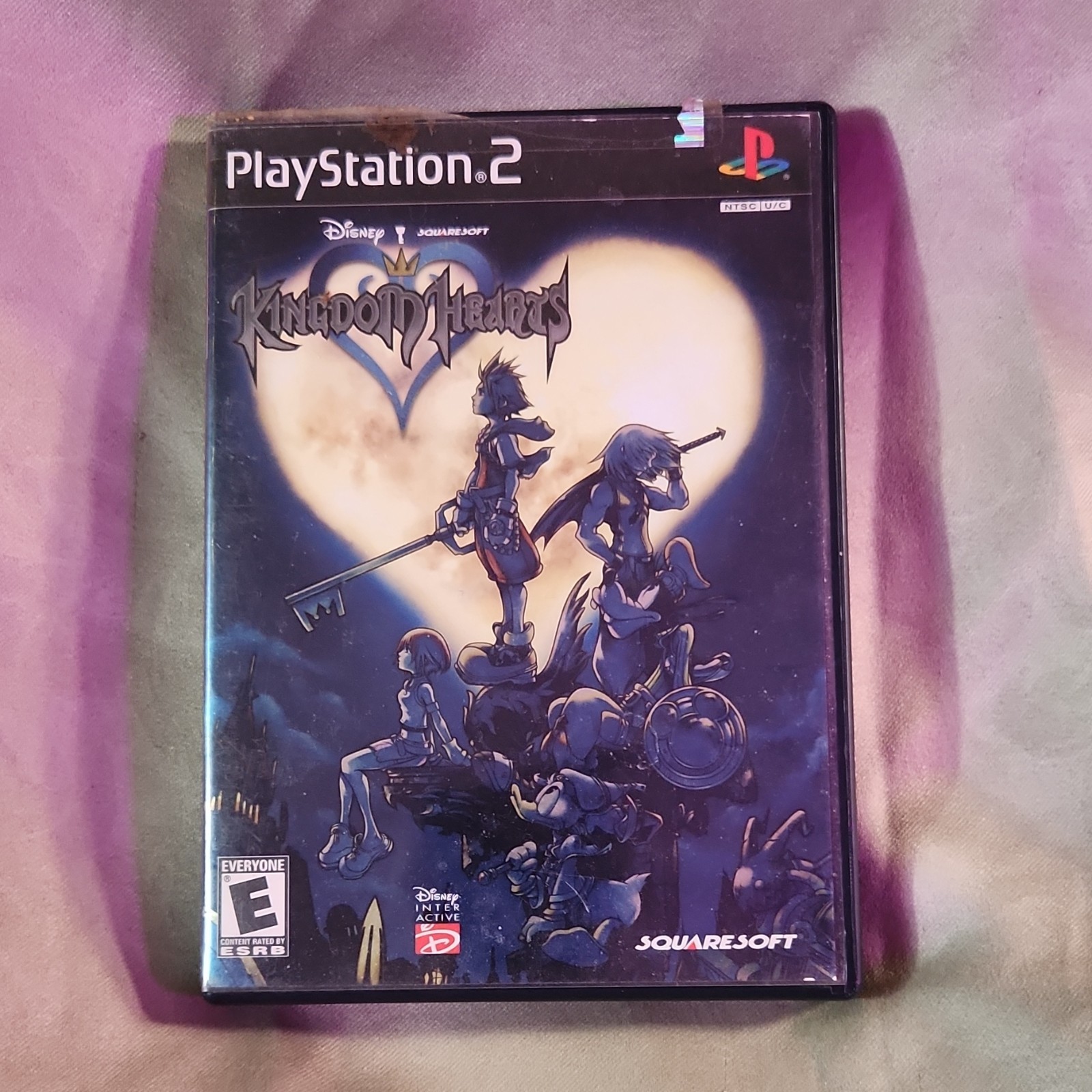 Squaresoft Kingdom Hearts PlayStation 2 Action Adventure Role Playing Manual
