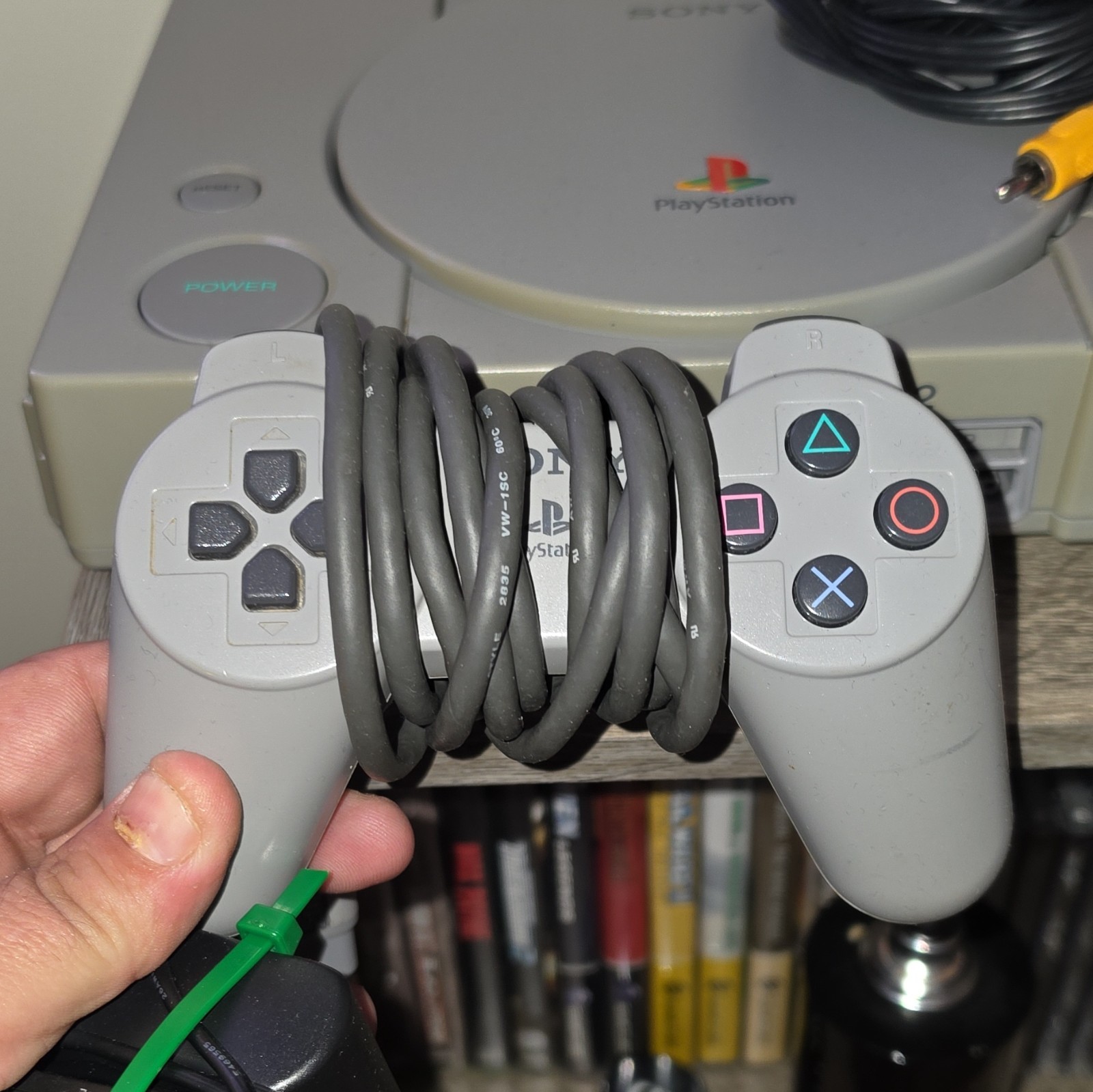 Sony PlayStation 1 PS1 Console SCPH-7501 NTSC-U/C w/ Controller & Memory Card