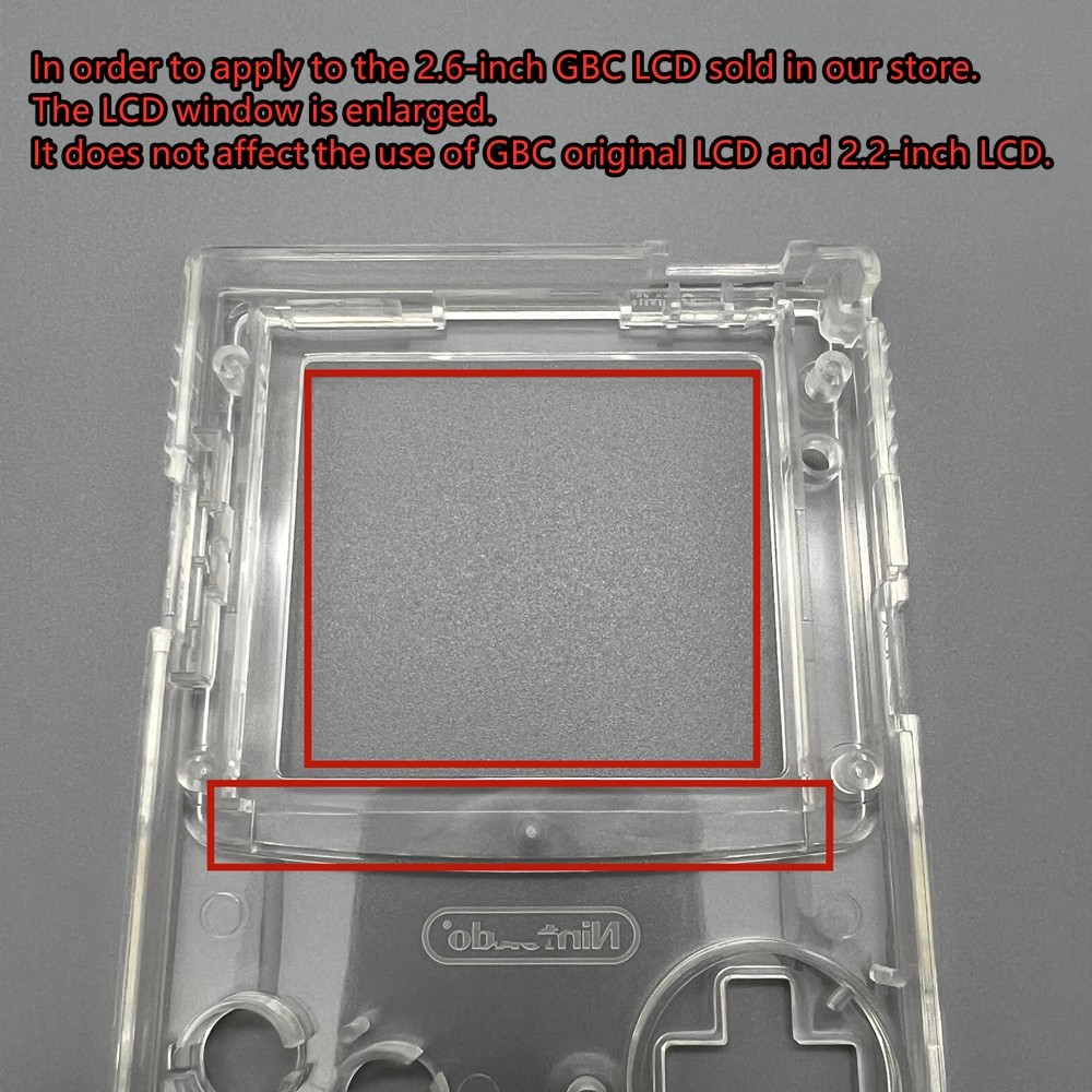 Game Boy Color High Quality Replacement Shell