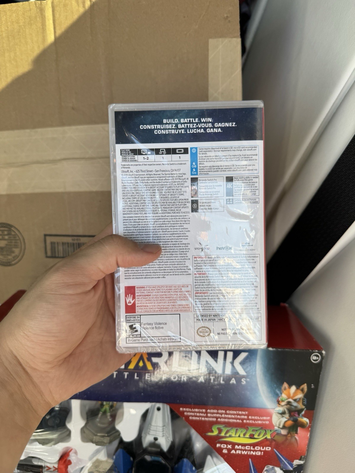 Starlink: Battle for Atlas Starter Pack Nintendo – Opened Never Used – W Game