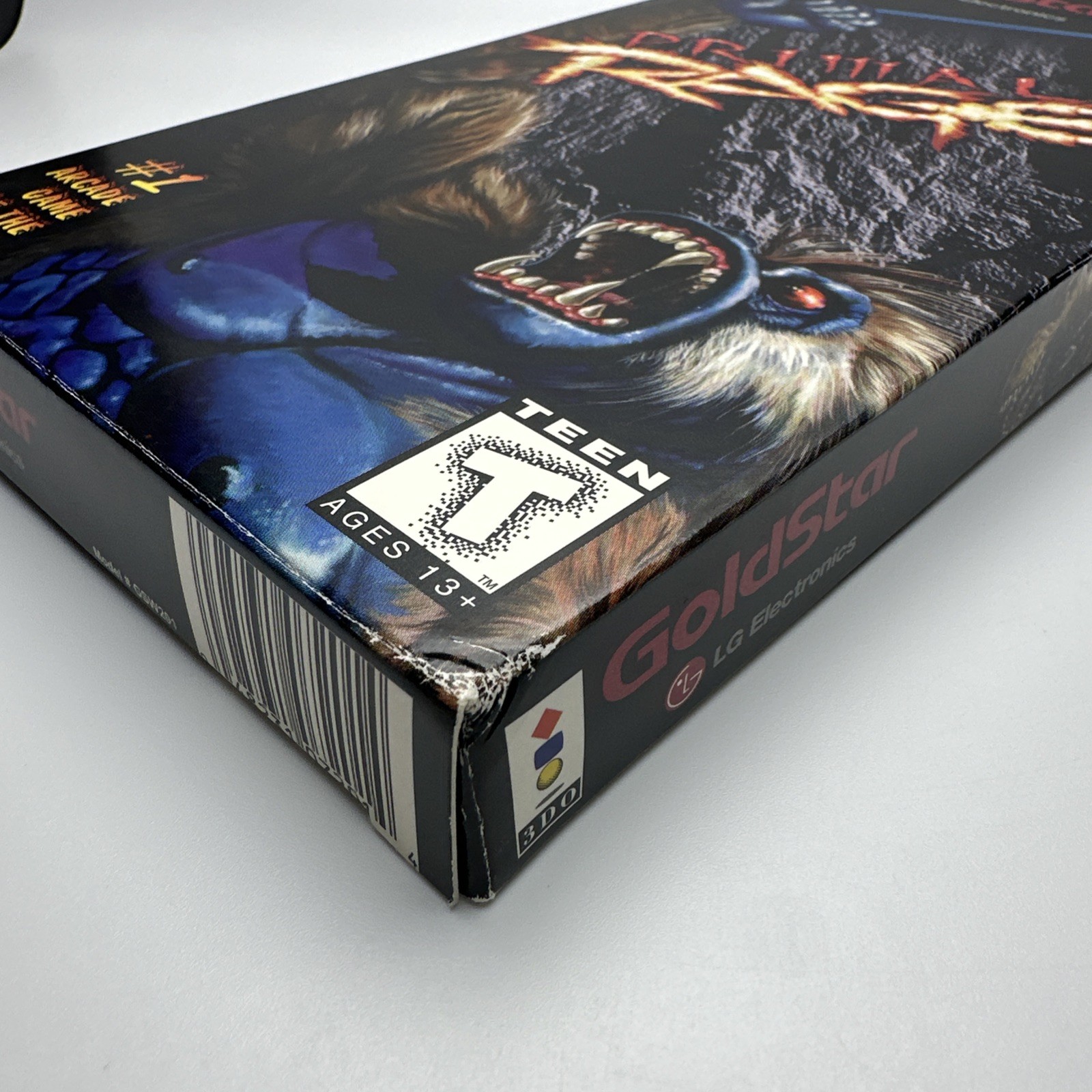 Primal Rage (Panasonic 3DO) In Long Box w/ Game 1995 Tested Cib Complete W Reg