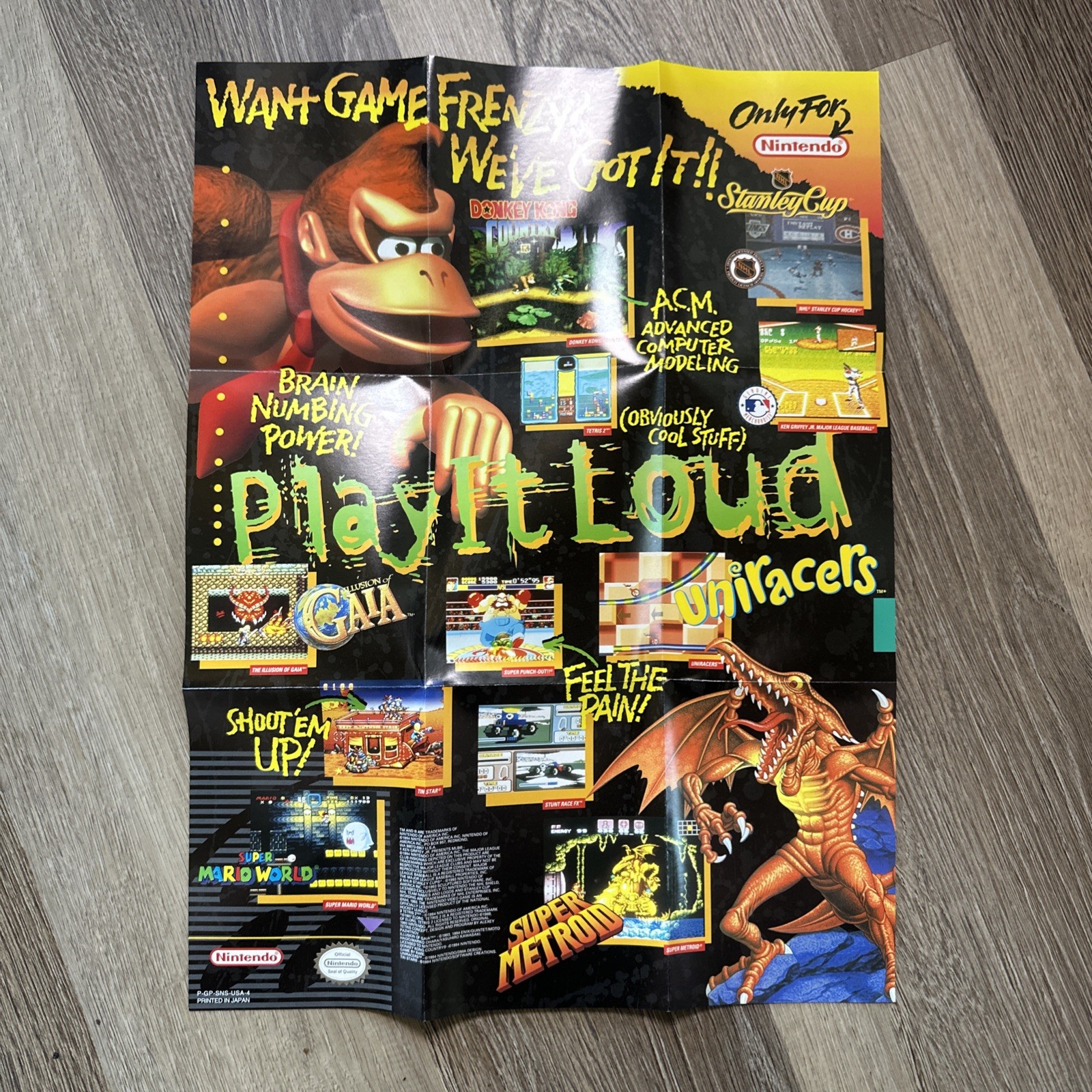 Donkey Kong Country (SNES) – CIB – Very Good Condition – Stunning Box