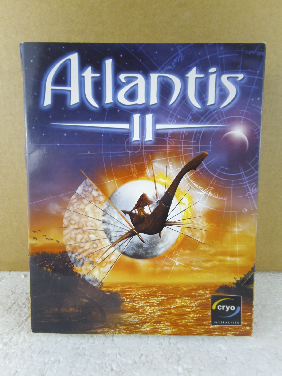 Atlantis II PC Big Box Complete Cryo Interactive 1999 Adventure Game 4 CD-ROM