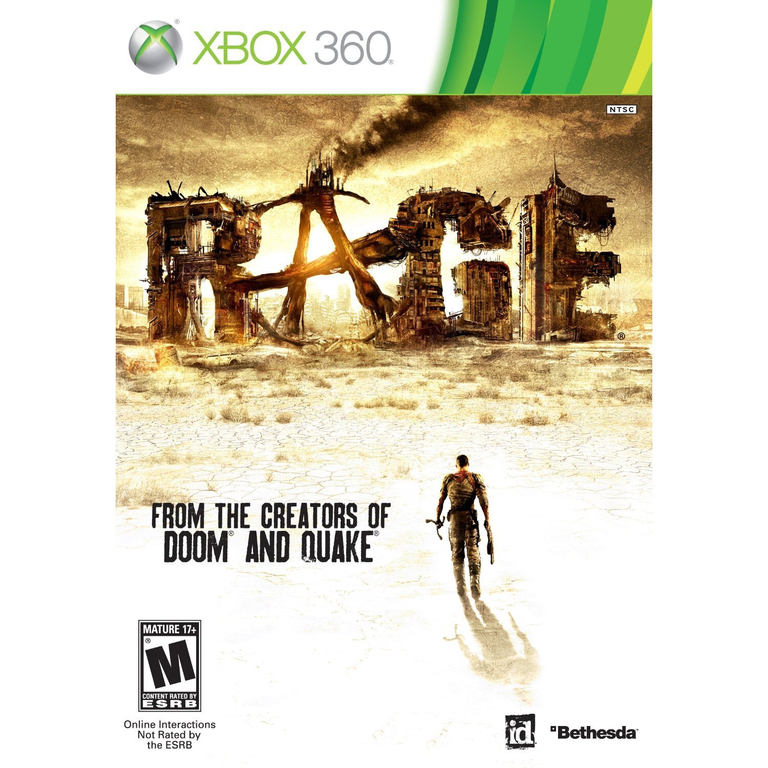 Refurbished Rage Anarchy Edition Xbox 360 + Sleeve Complete – Excellent Cond