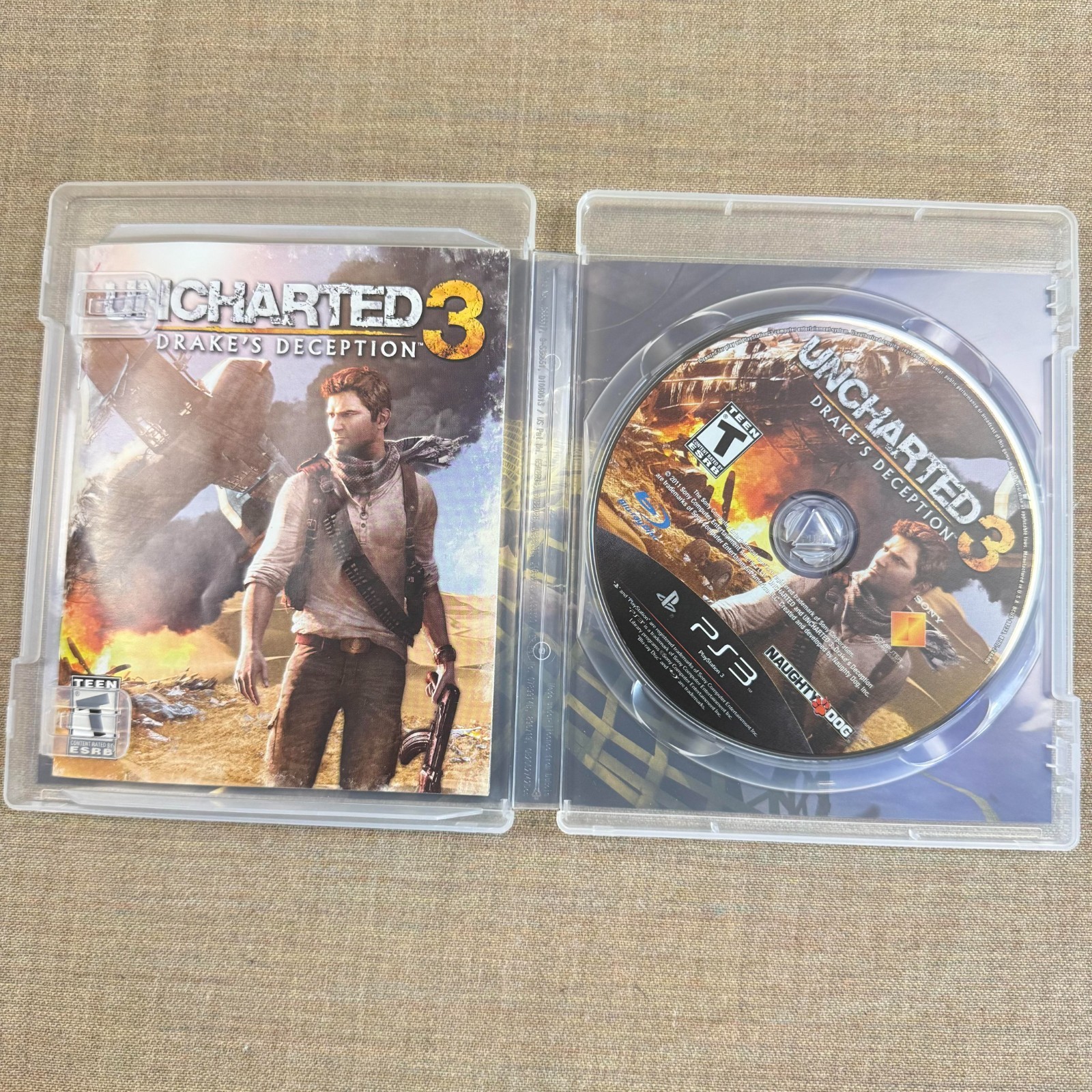 Uncharted 3: Drake’s Deception (Sony PlayStation 3, 2011)