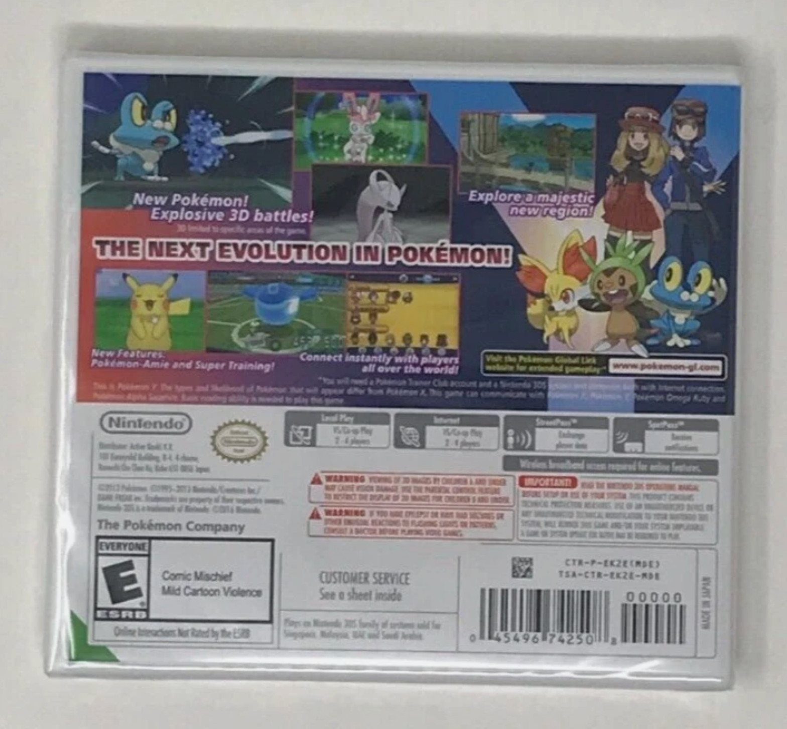 Pokemon Y Nintendo 3DS Brand New & Factory Sealed!!