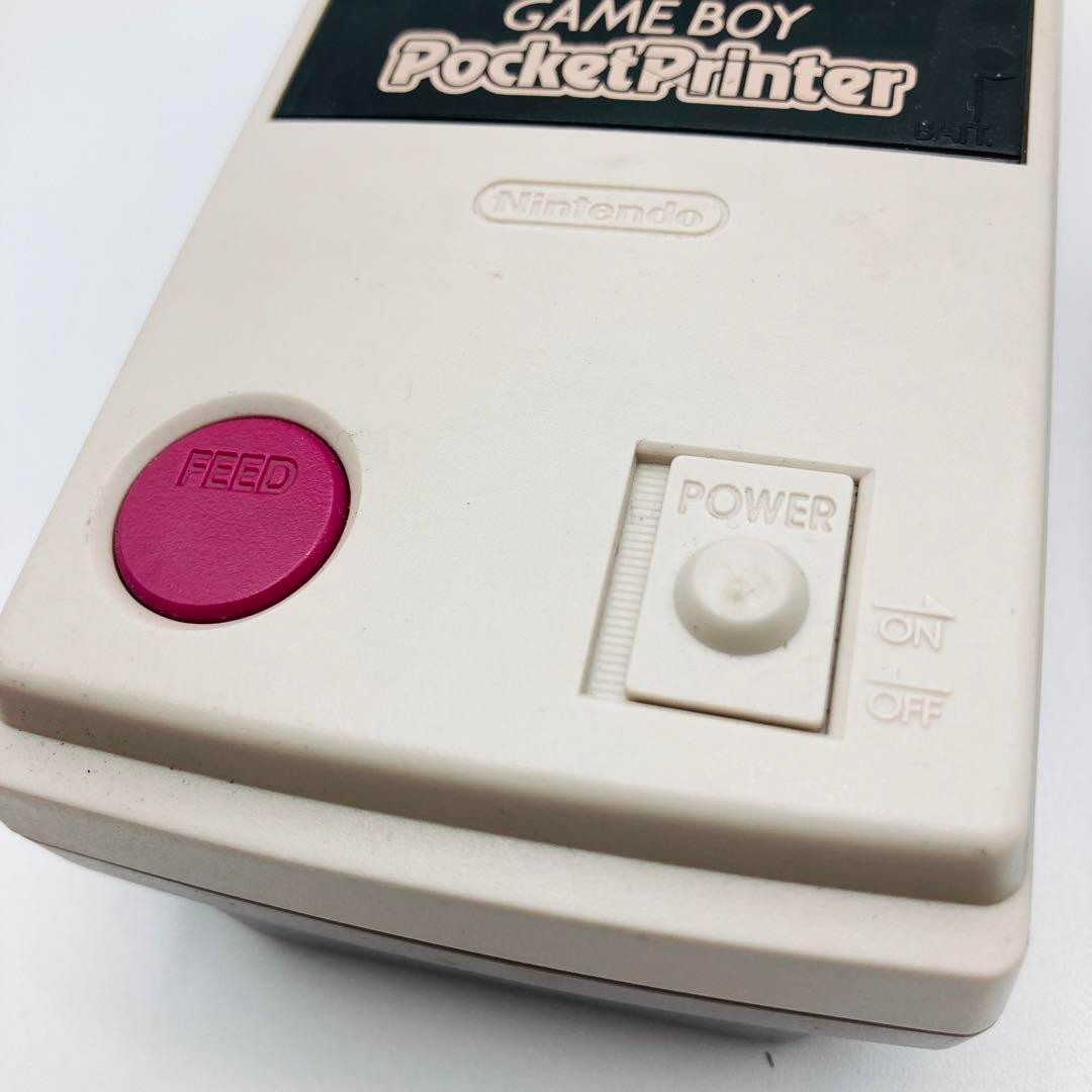 Nintendo GameBoy Pocket Printer Pocket Camera Clear Purple Working Used