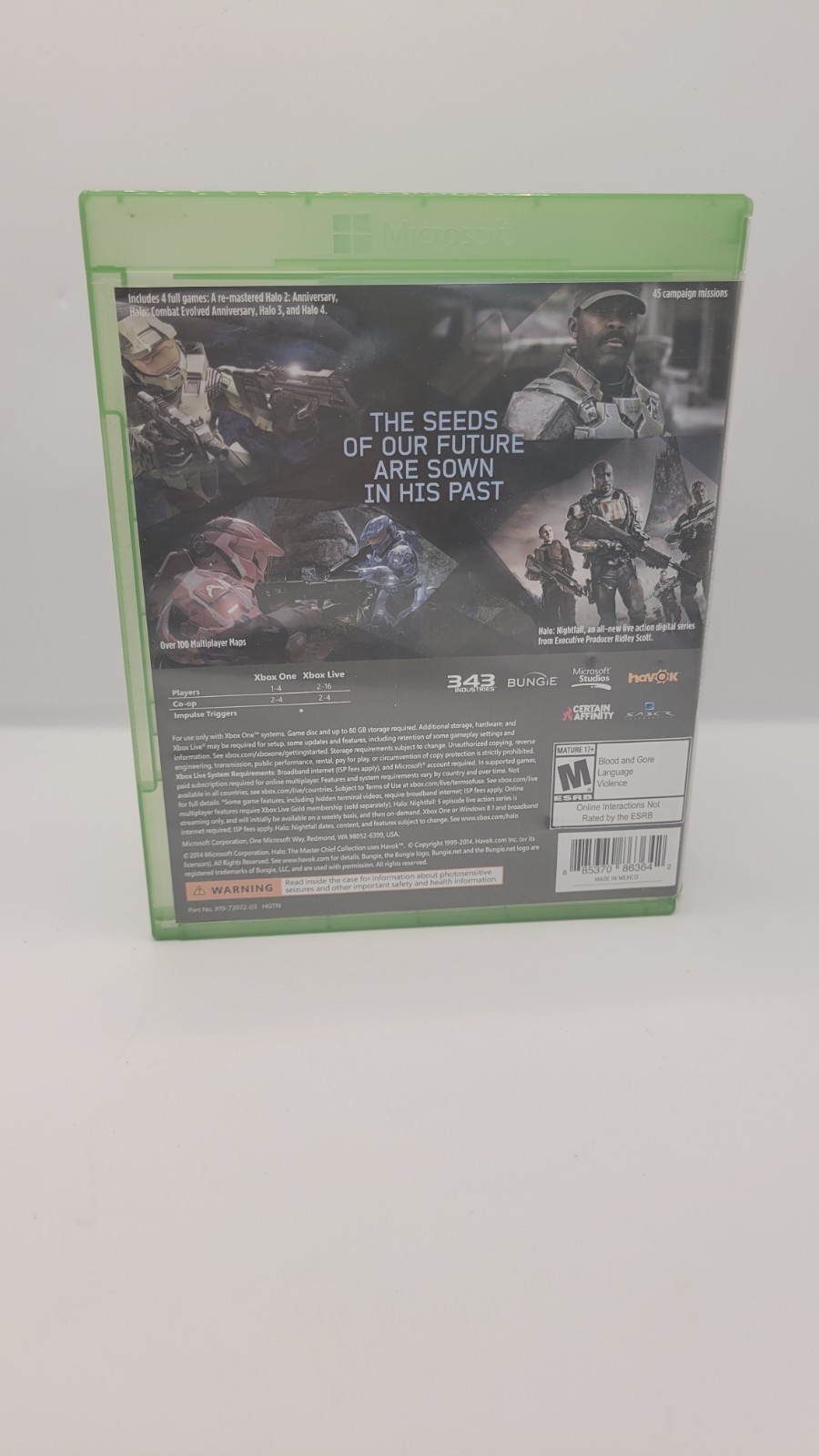 Halo: The Master Chief Collection (Microsoft Xbox One, 2014)