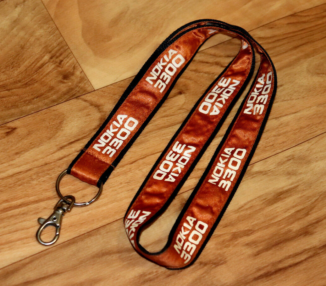 Old Nokia 3300 Very Rare promo Lanyard / Key Holder Collectible