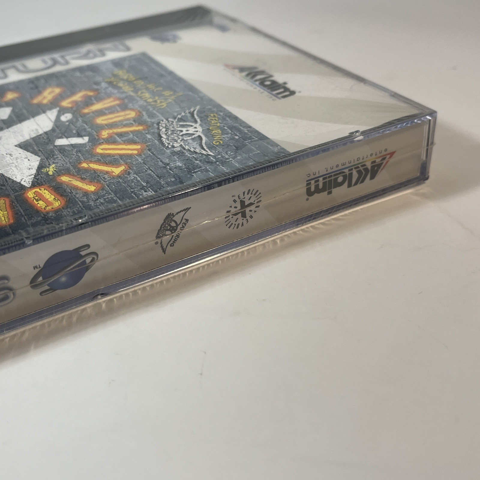 Revolution X (Sega Saturn, 1997) New & Factory Sealed Complete Aerosmith