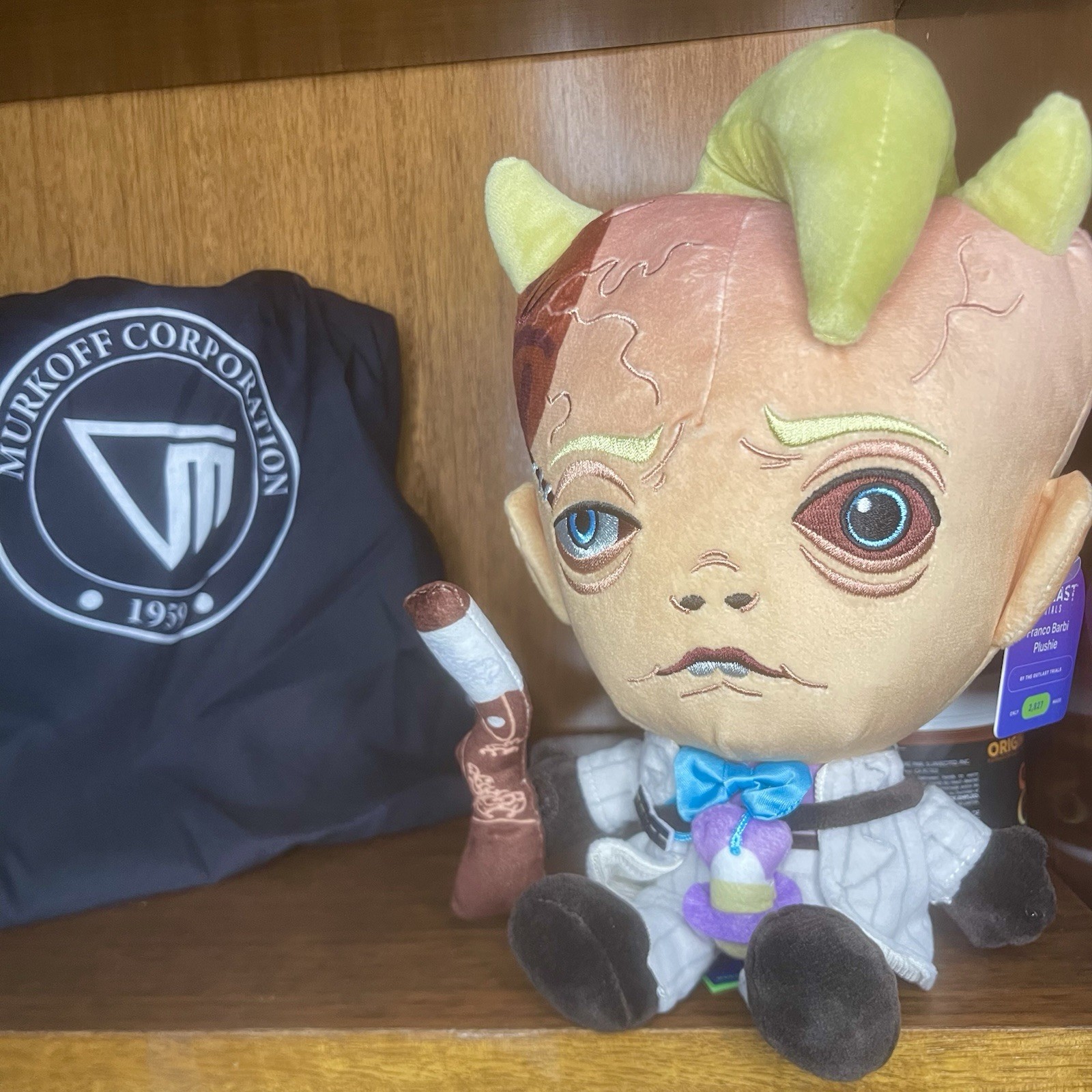 Makeship Outlast Trials Franco Barbi Plushie (Huge Head)