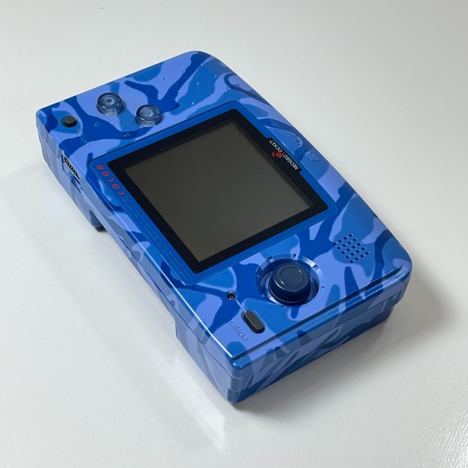 Neo Geo Pocket Color Ocean Blue CIB with Sonic The Hedgehog Game – WORKS