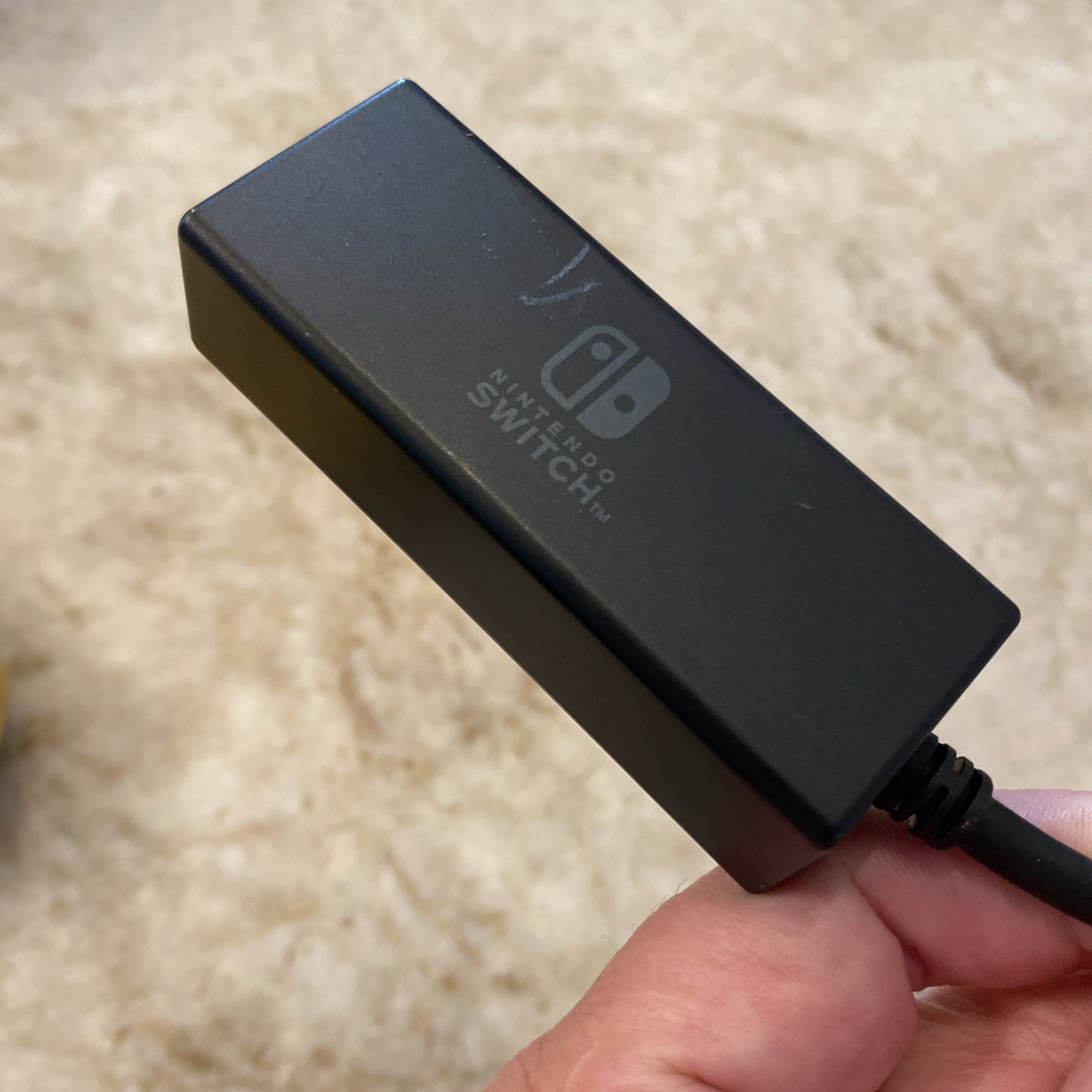 Nintendo Switch HORI Ethernet LAN Adapter Model NSW-004 – Tested & Works