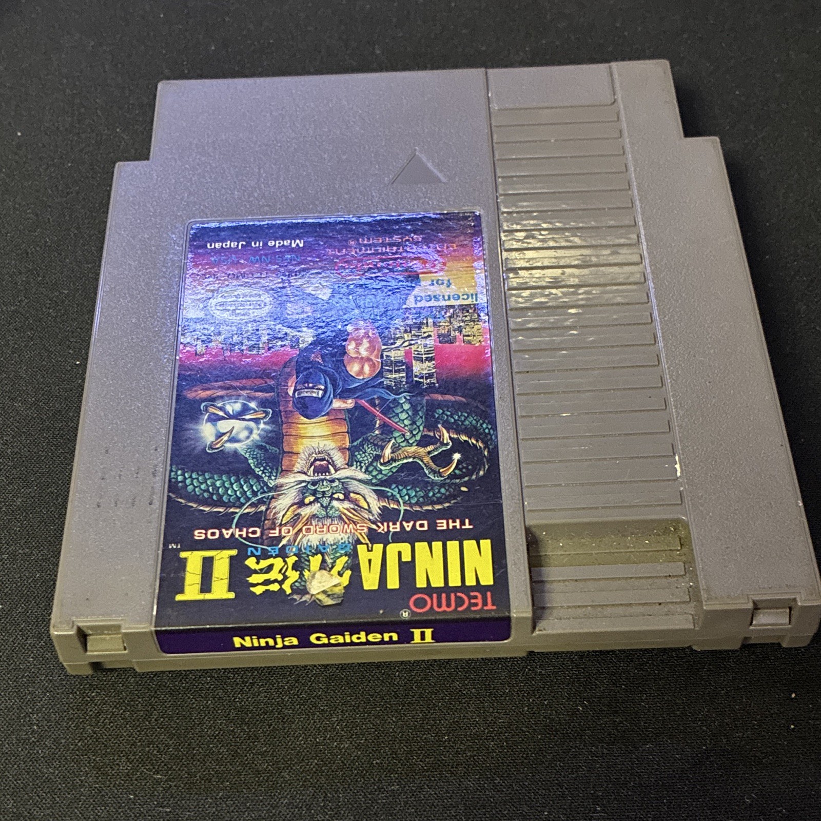 Tecmo Ninja Gaiden II: The Dark Sword of Chaos (NES) NTSC-U/C 1990 Series